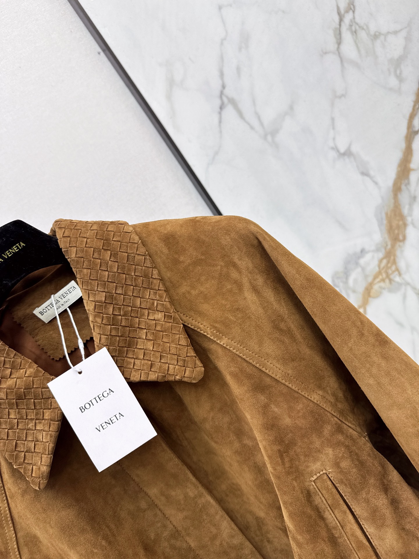 Bott 26fw suede leather jacket
