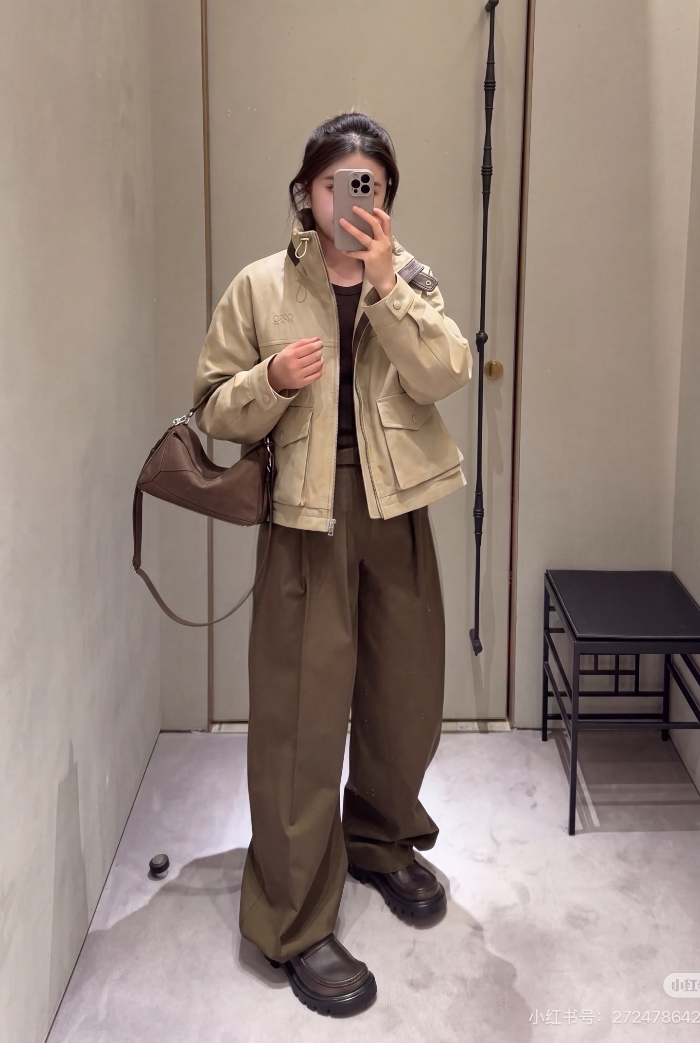 Loe 26fw zipper jacket