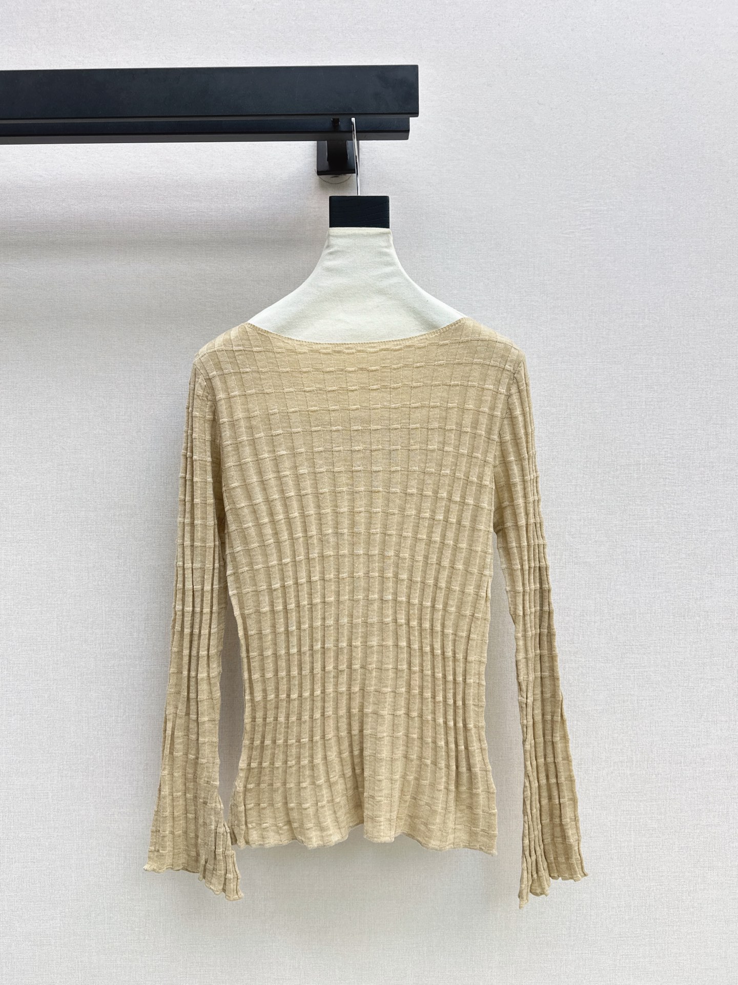 Brun 26fw slim-fit knitwear