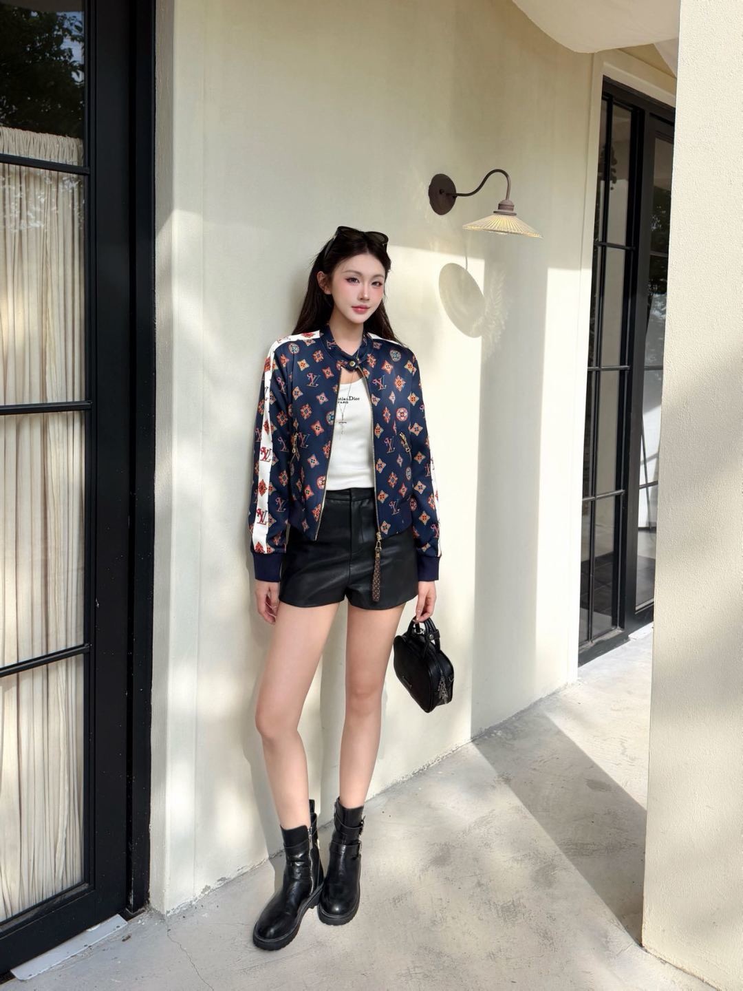 Loui 26fw print jacket