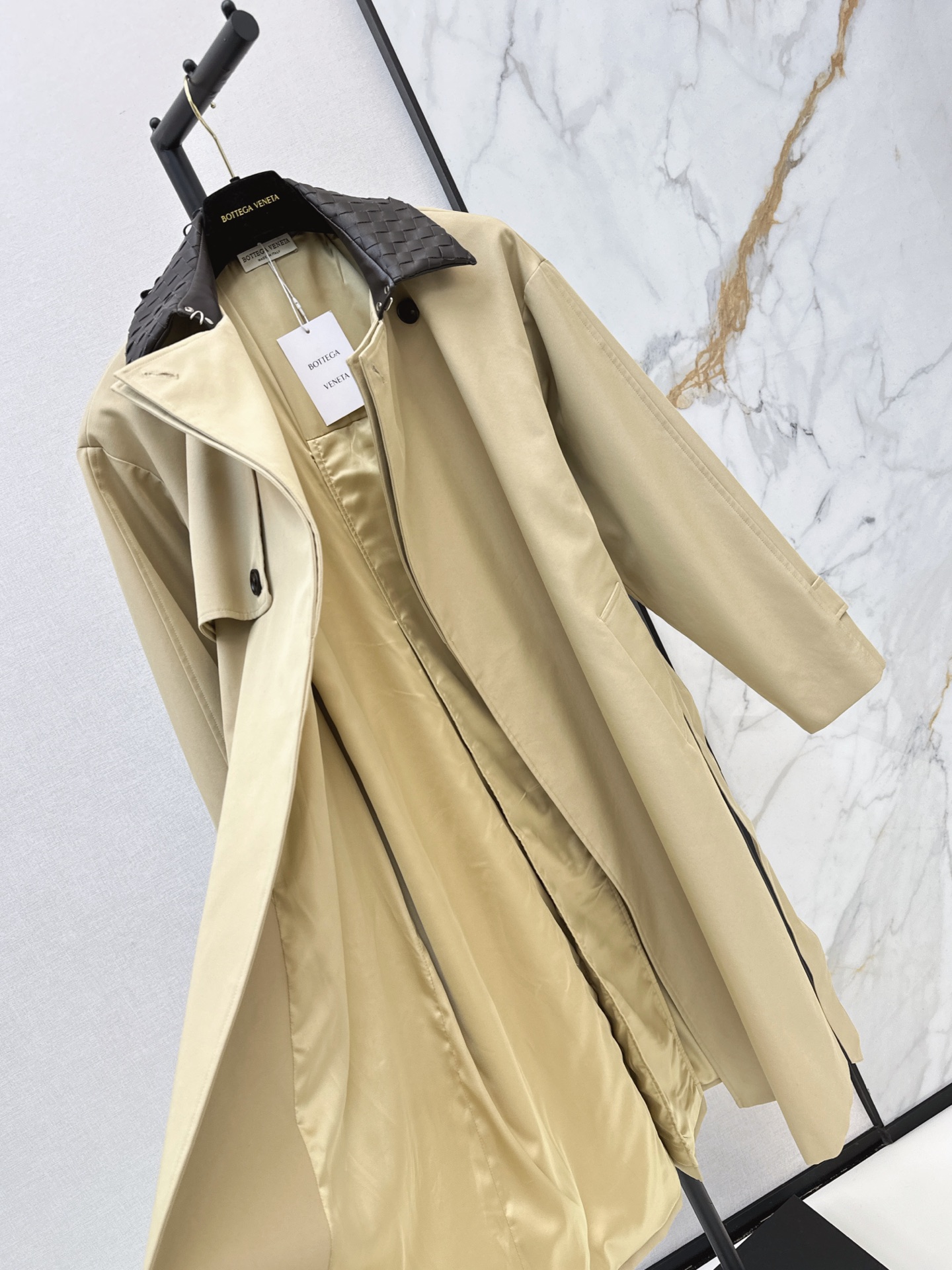Bott 26fw woven neck trench coats