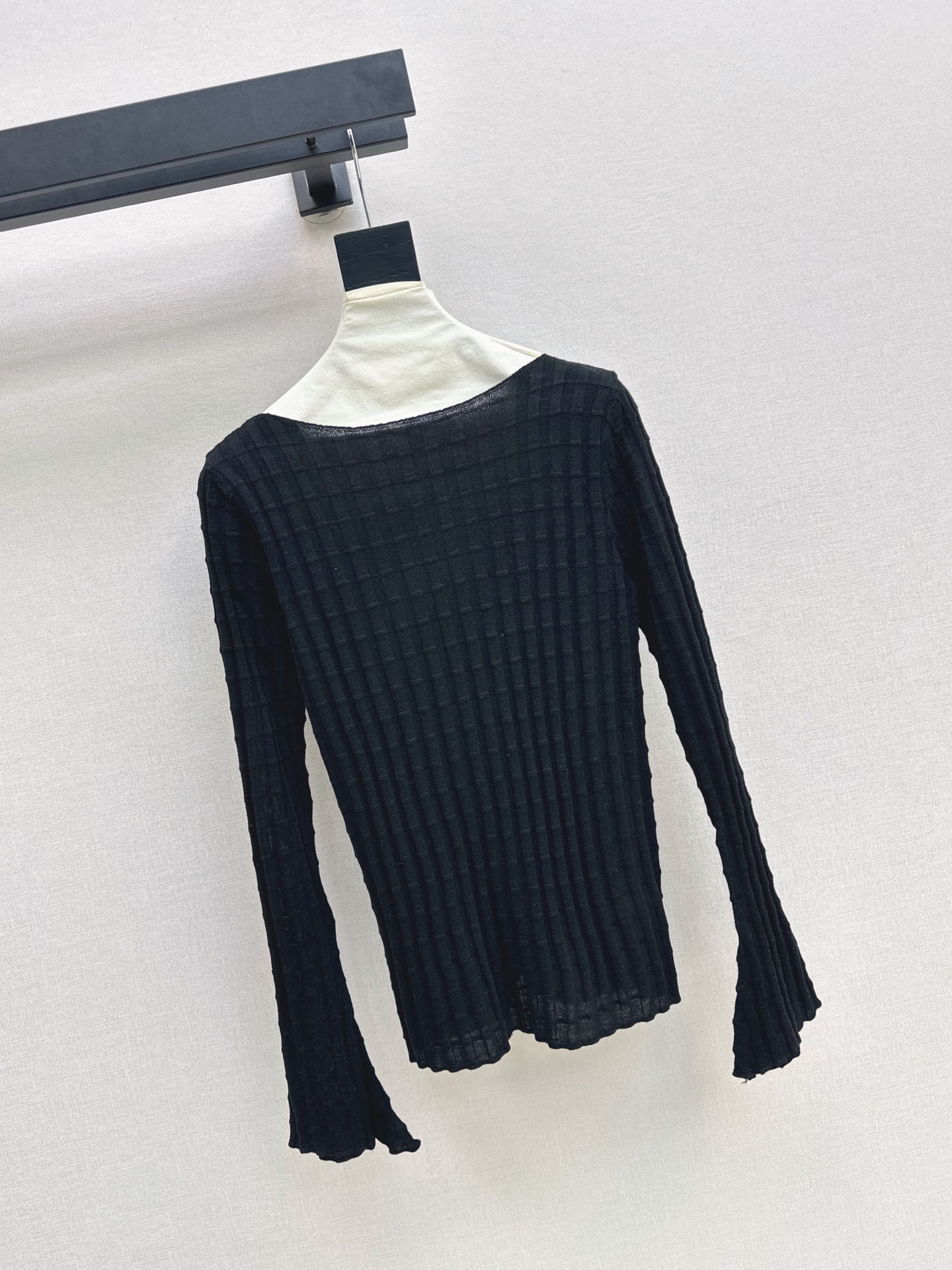 Brun 26fw slim-fit knitwear