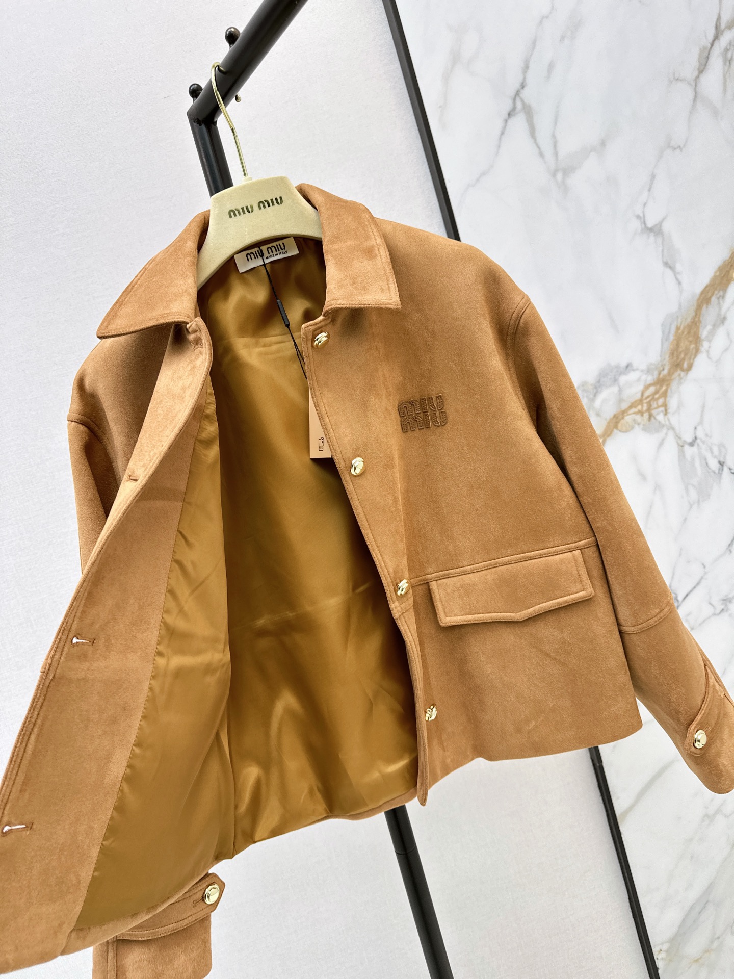Miu 26fw collared jacket