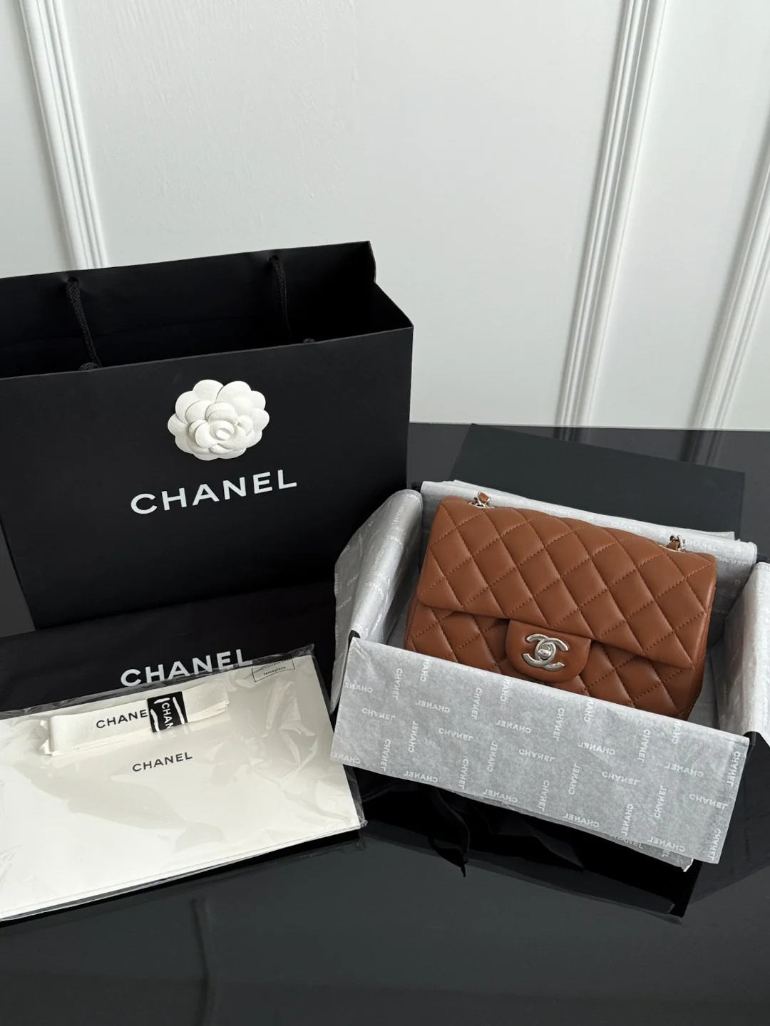 Chan cf20 chain shoulder bag