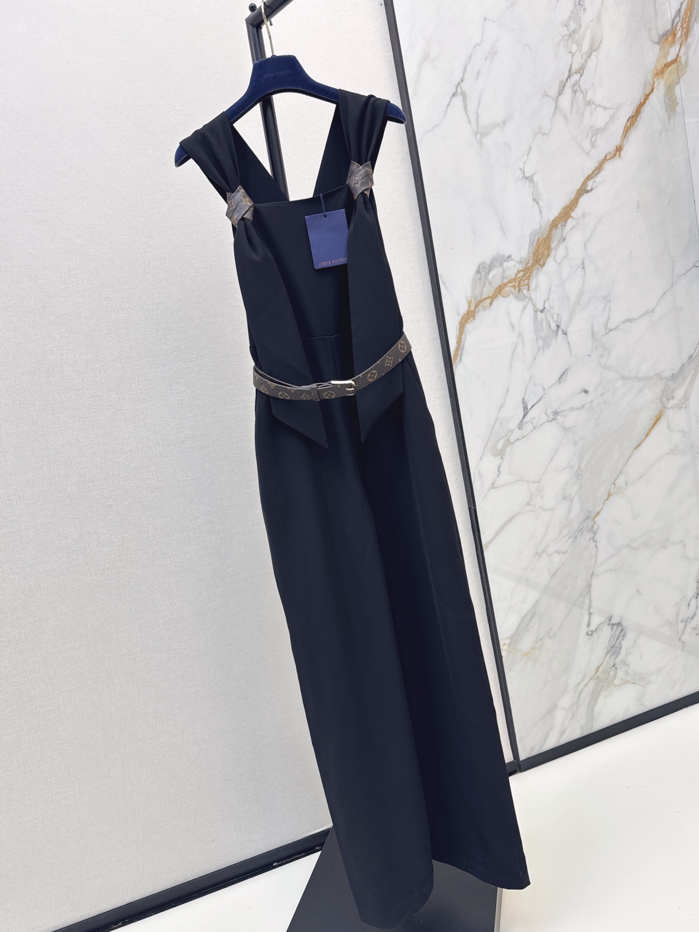 Loui 26fw belted jumpsuit