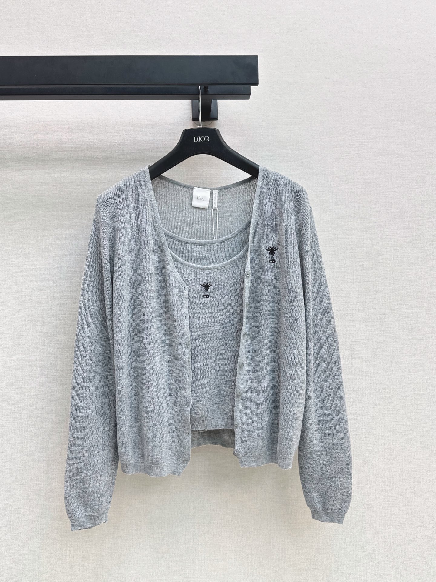 CD 26fw knit vest cardigan sets