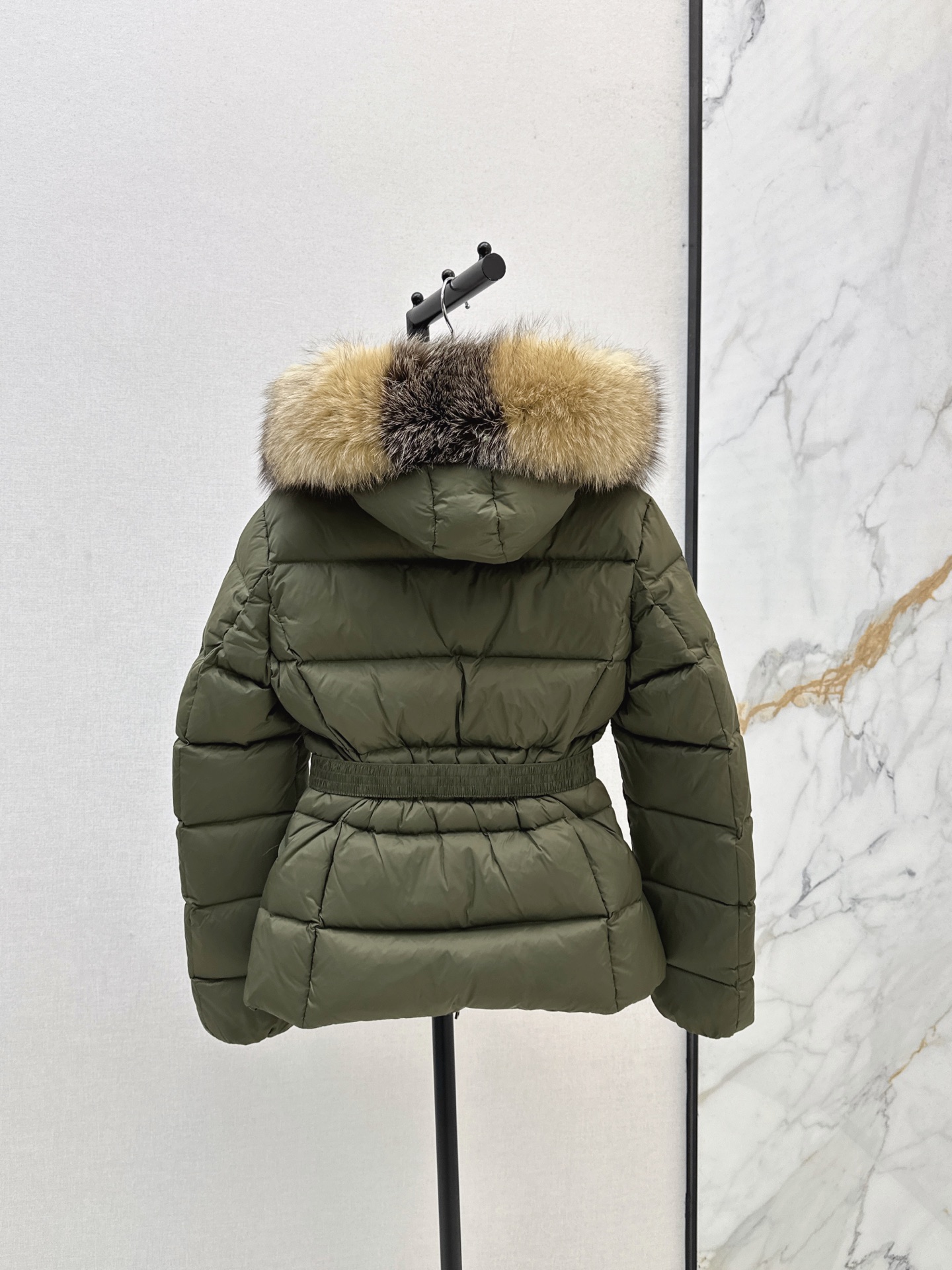 Monc 26fw hooded down jacket