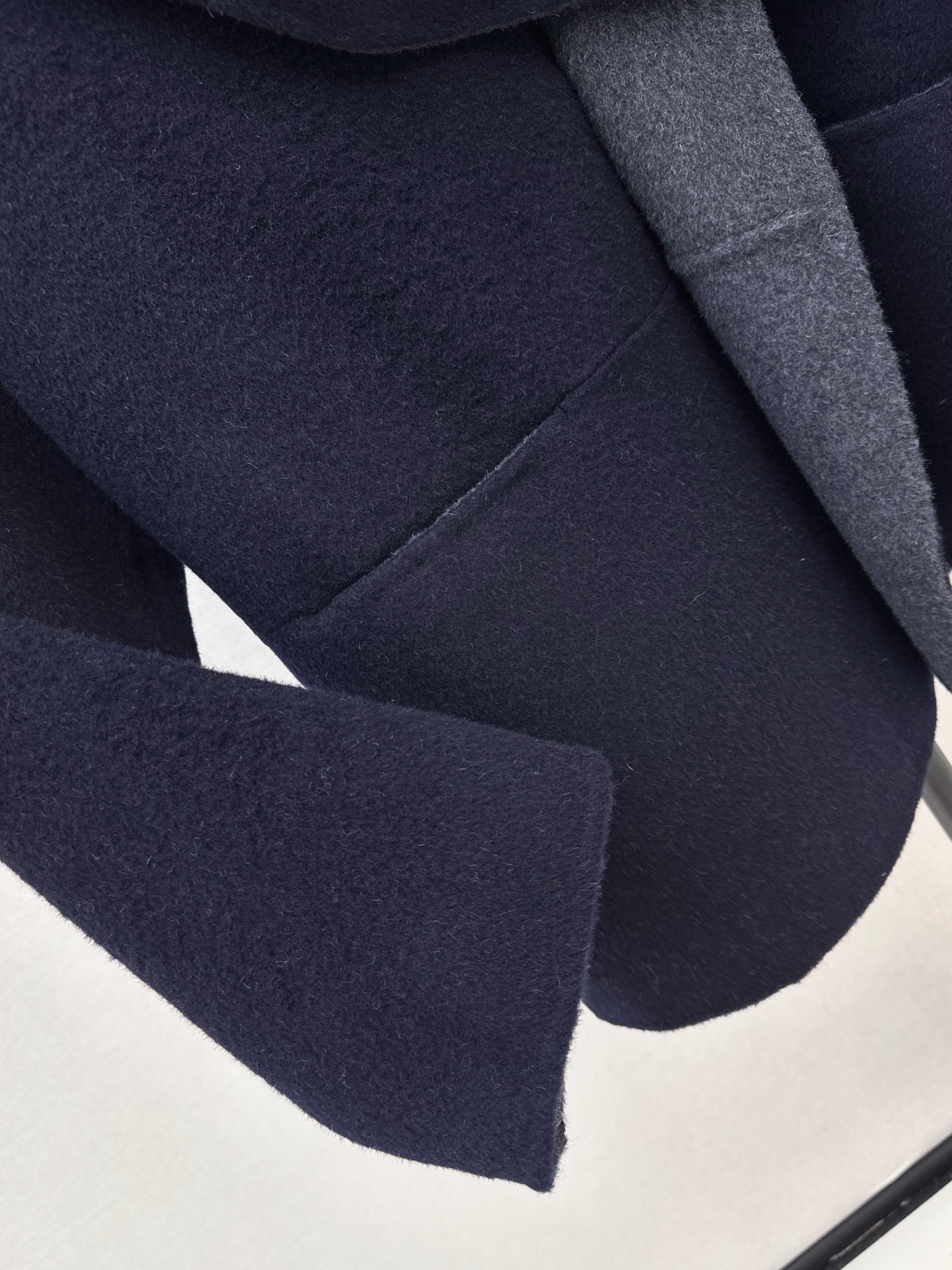 Max 26fw cropped woolen overcoats