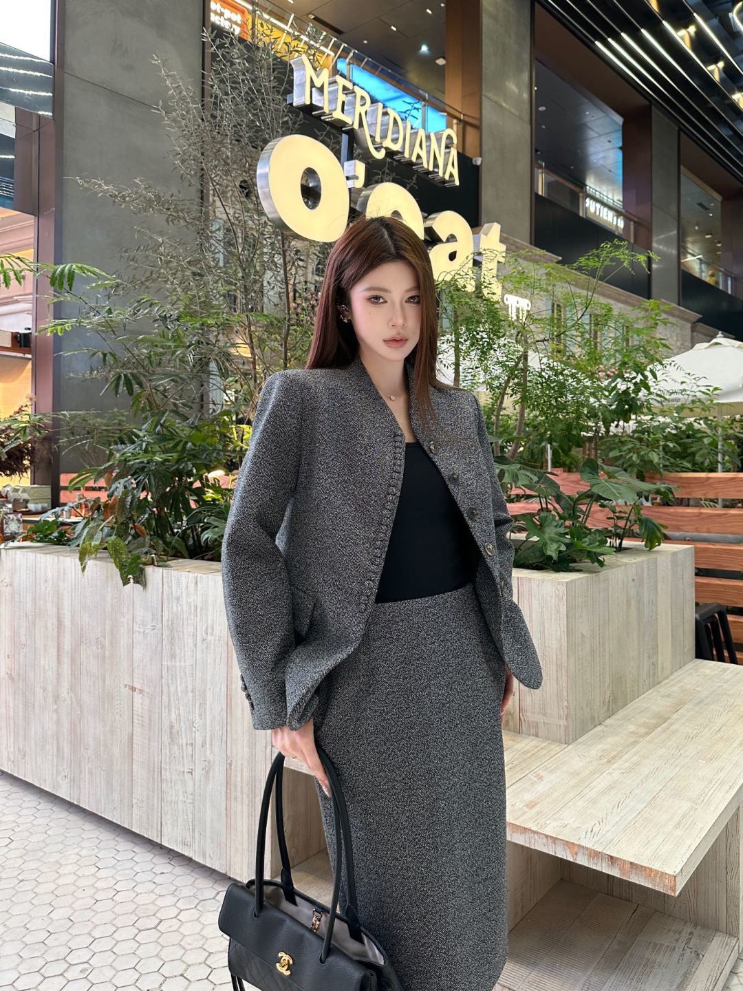 CD 26fw pencil skirt