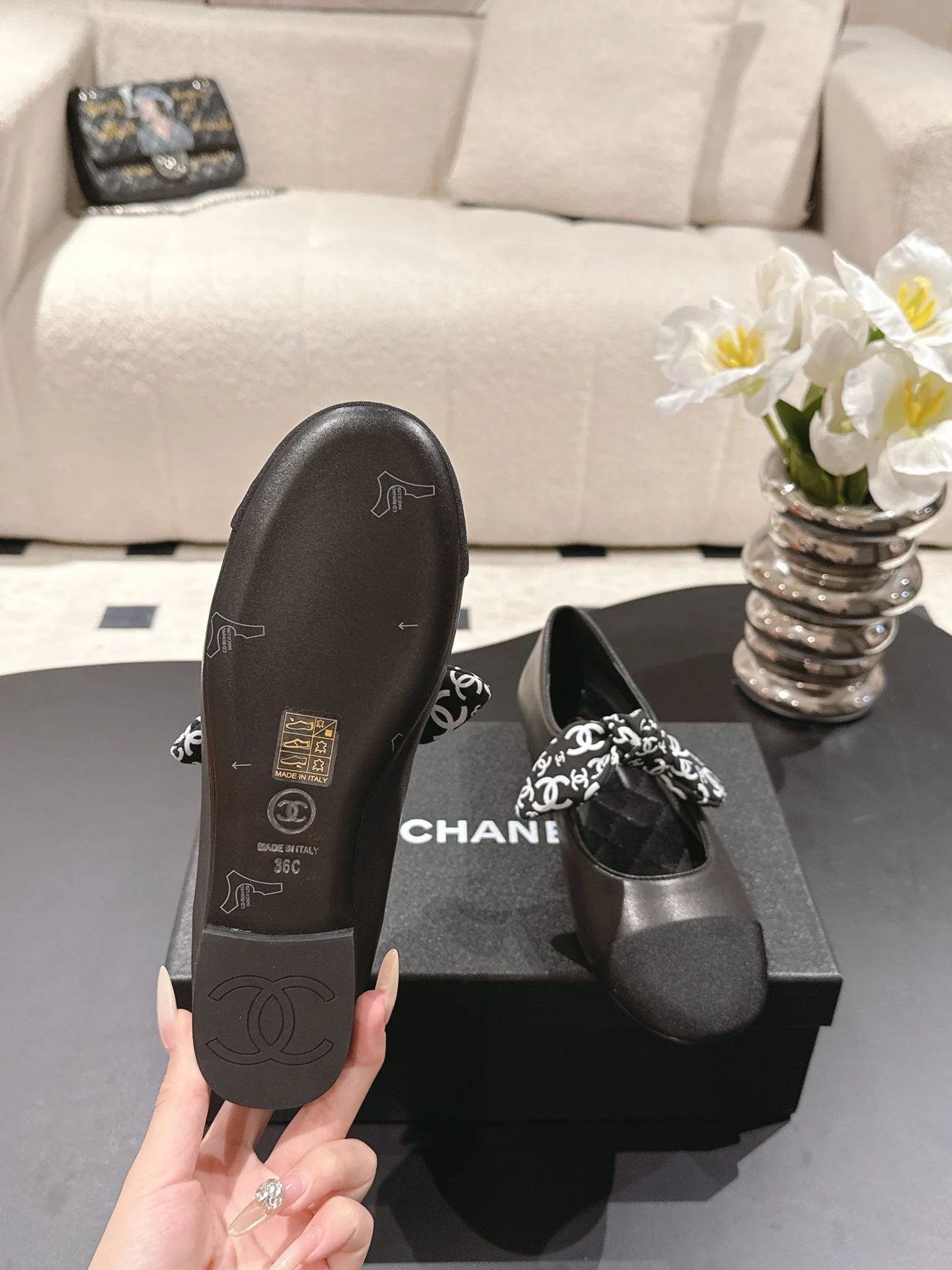 Chan 25fw mary jane flats