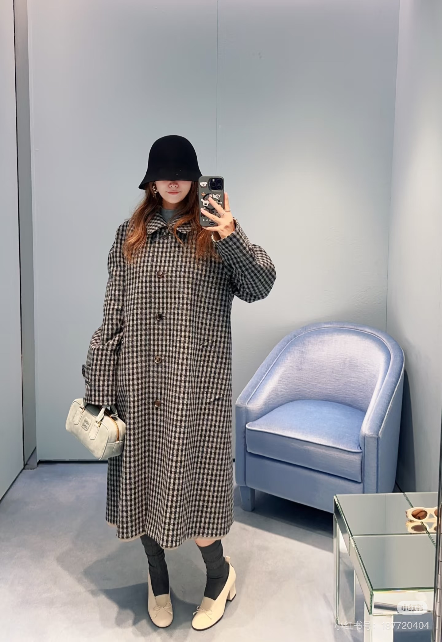 Miu 26fw reversible trench coats