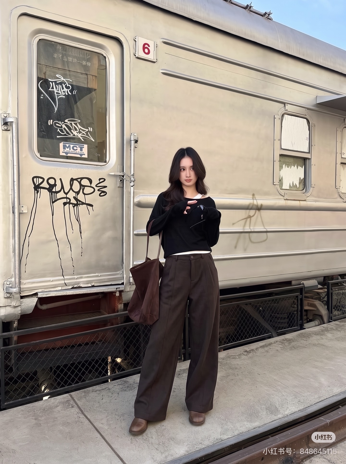 Brun 26fw heavyweight wide-leg pants sets