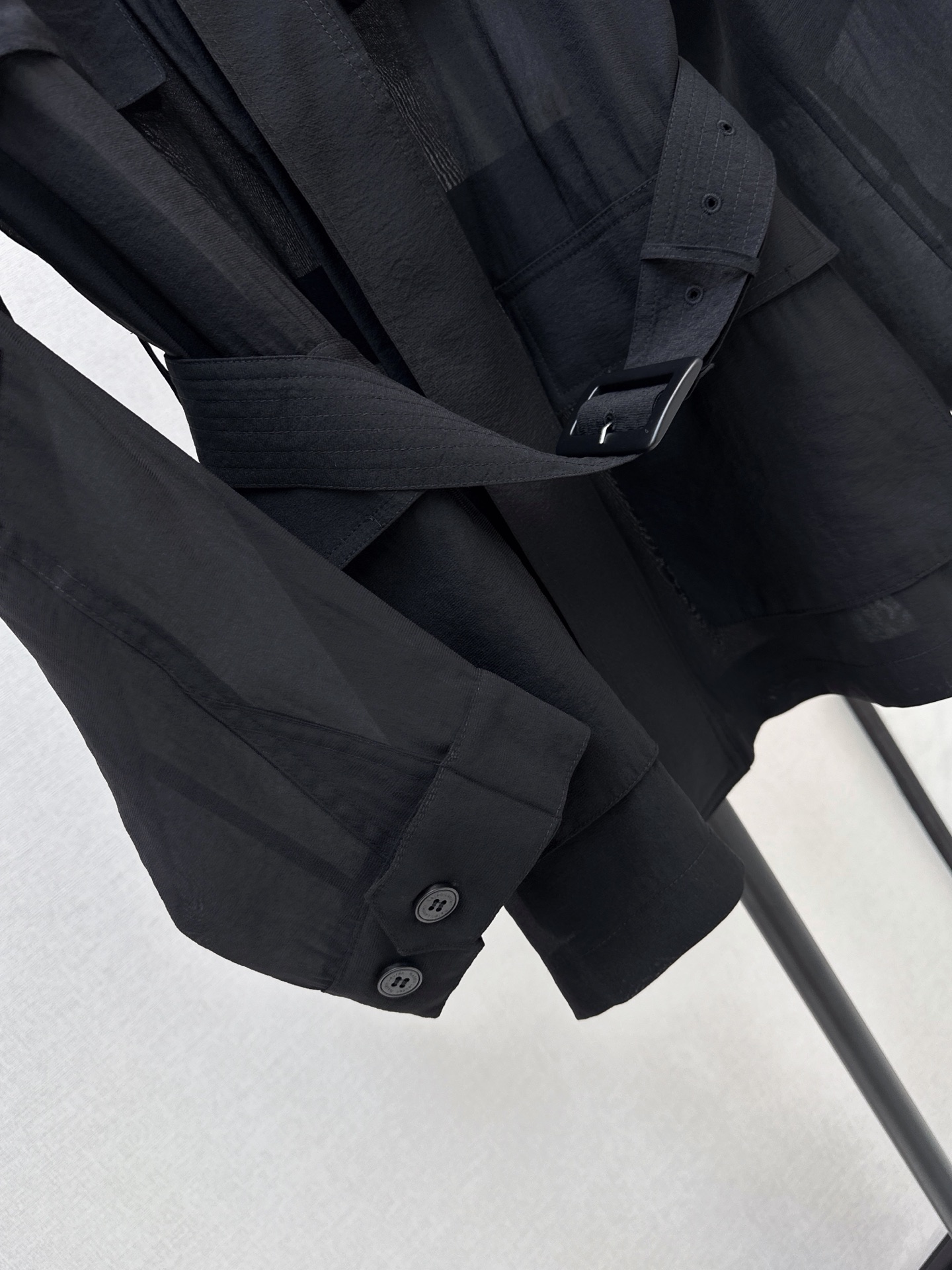 Ralp 26fw stand collar belted jacket