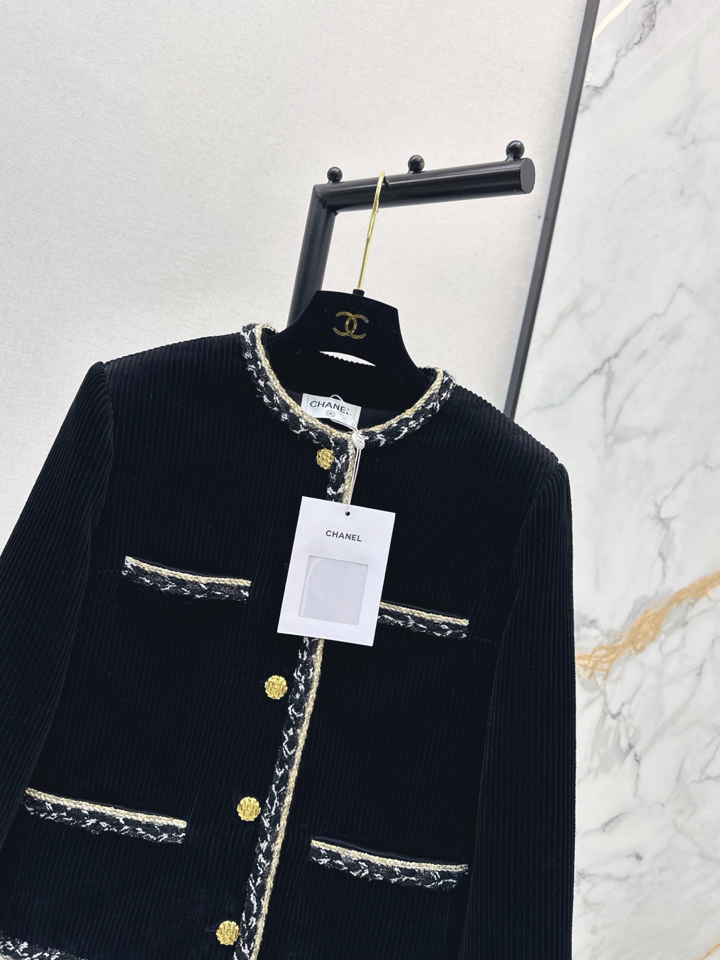 Chan 26fw velvet jacket