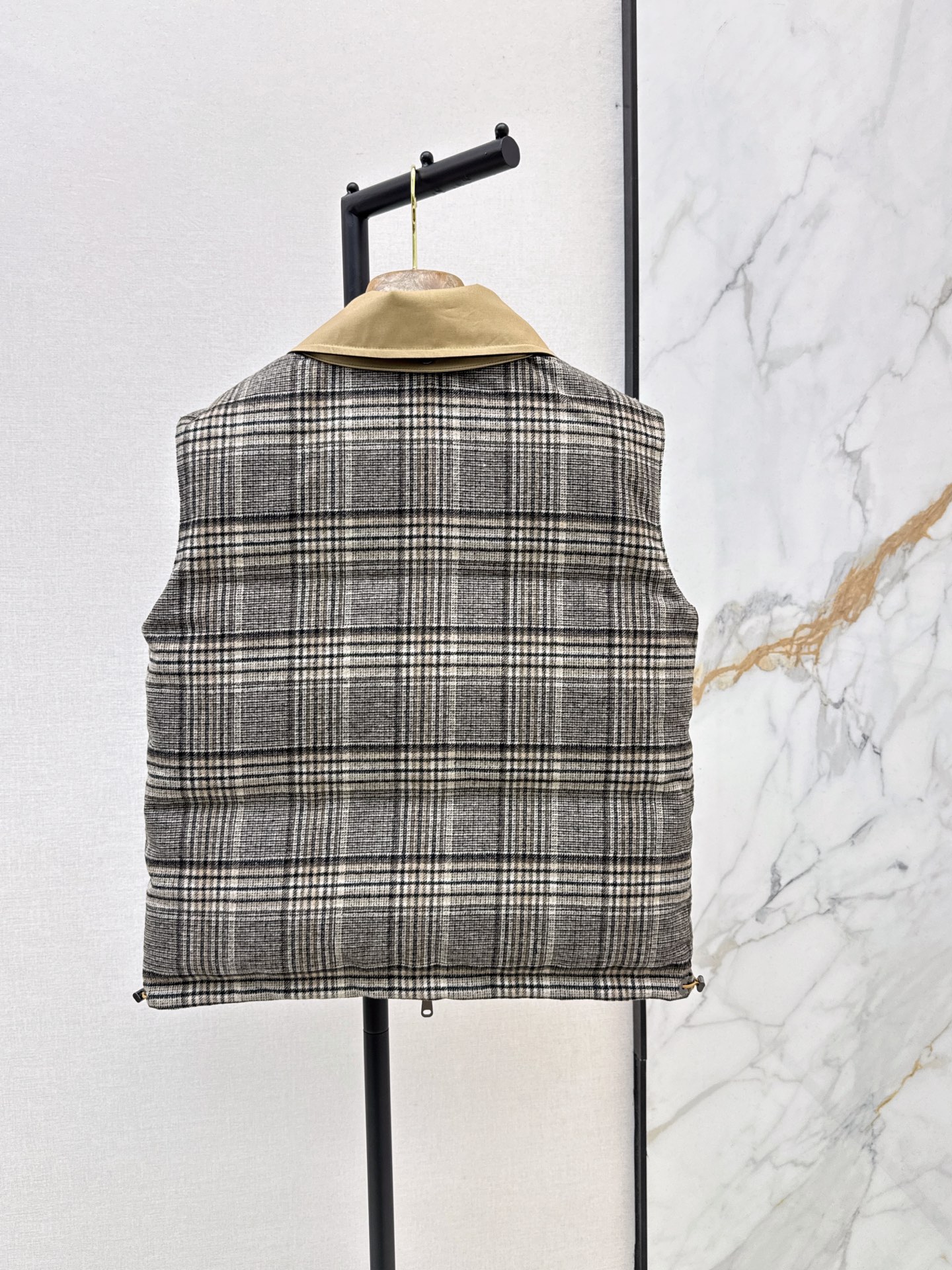 Brun 26fw reversible down vest