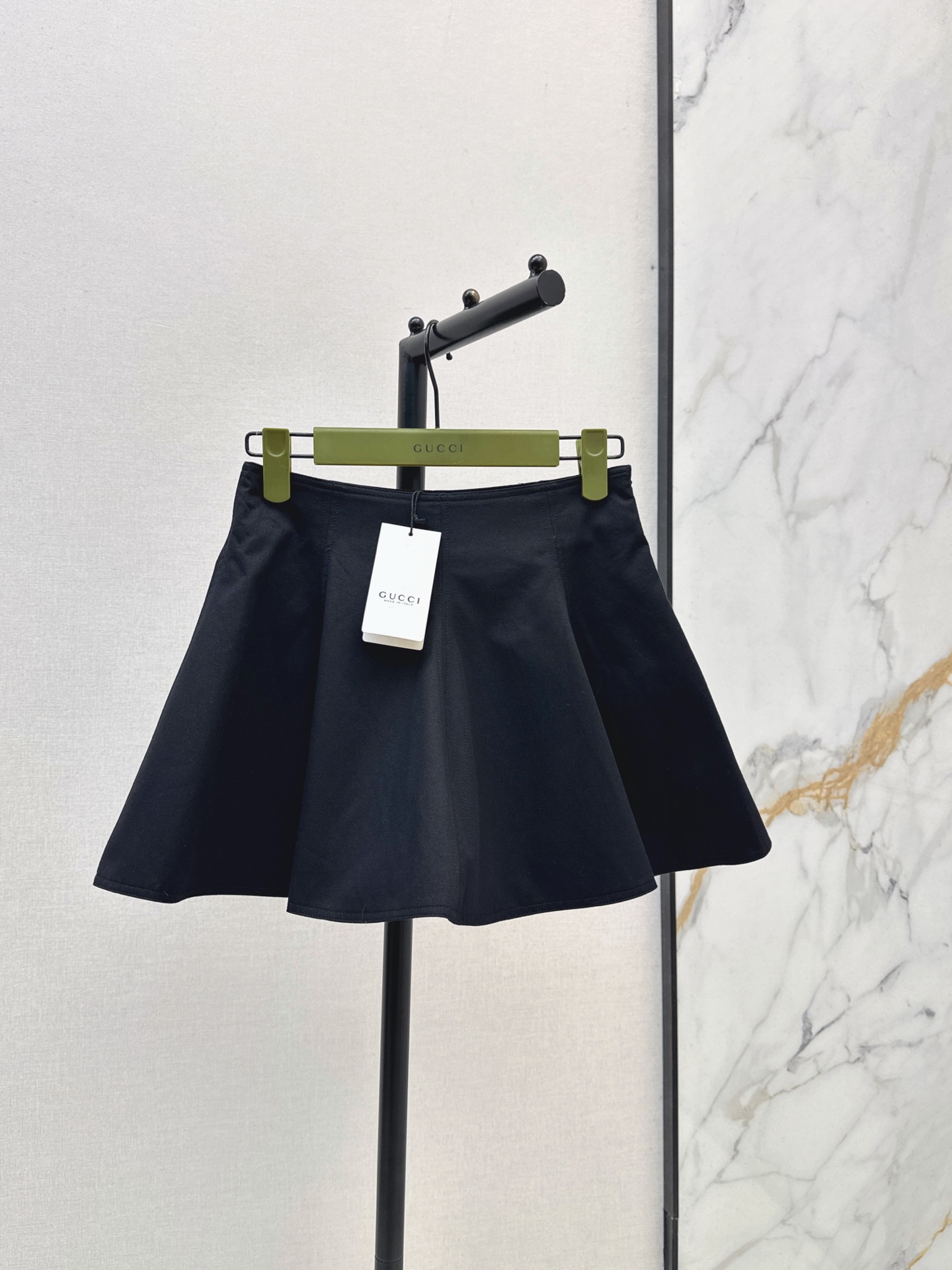 Guc 26fw pleated mini skirt