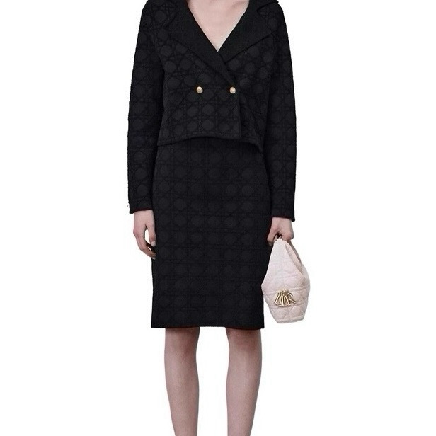 CD 26fw jacquard skirt