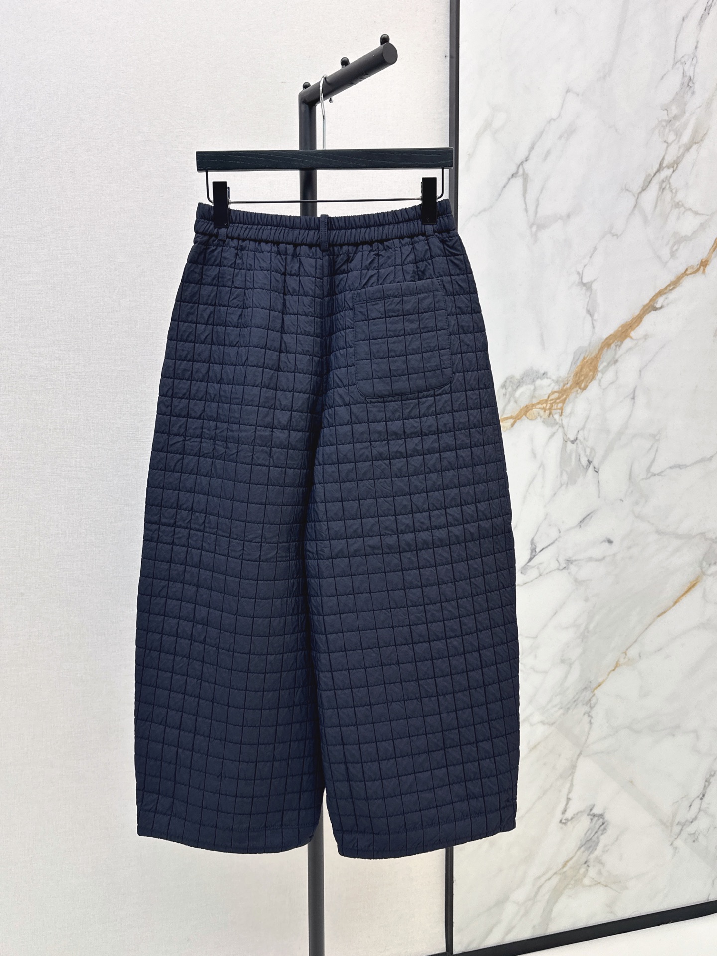 Brun 26fw cropped padded pants