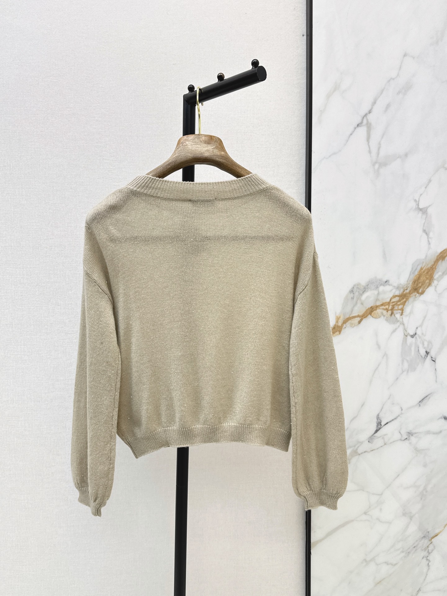 Brun 26fw sequin knitwear