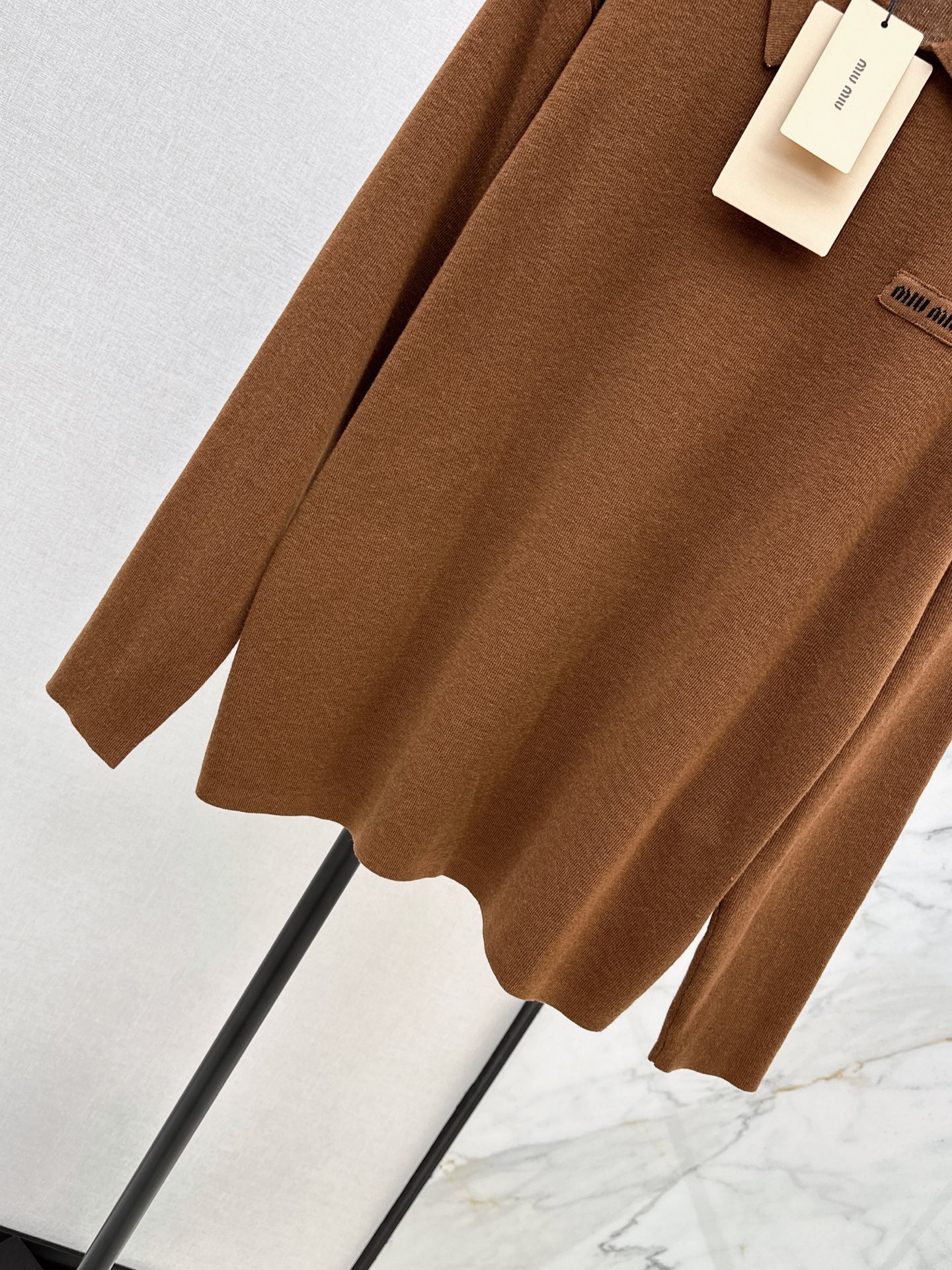 Miu 26fw polo knitwear