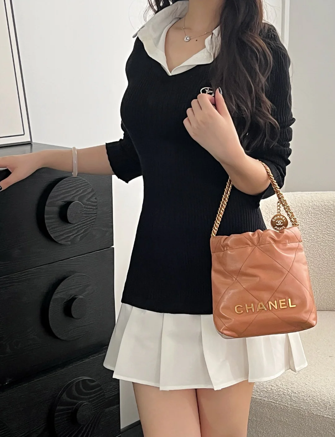 Chan mini  22 bag bucket bag