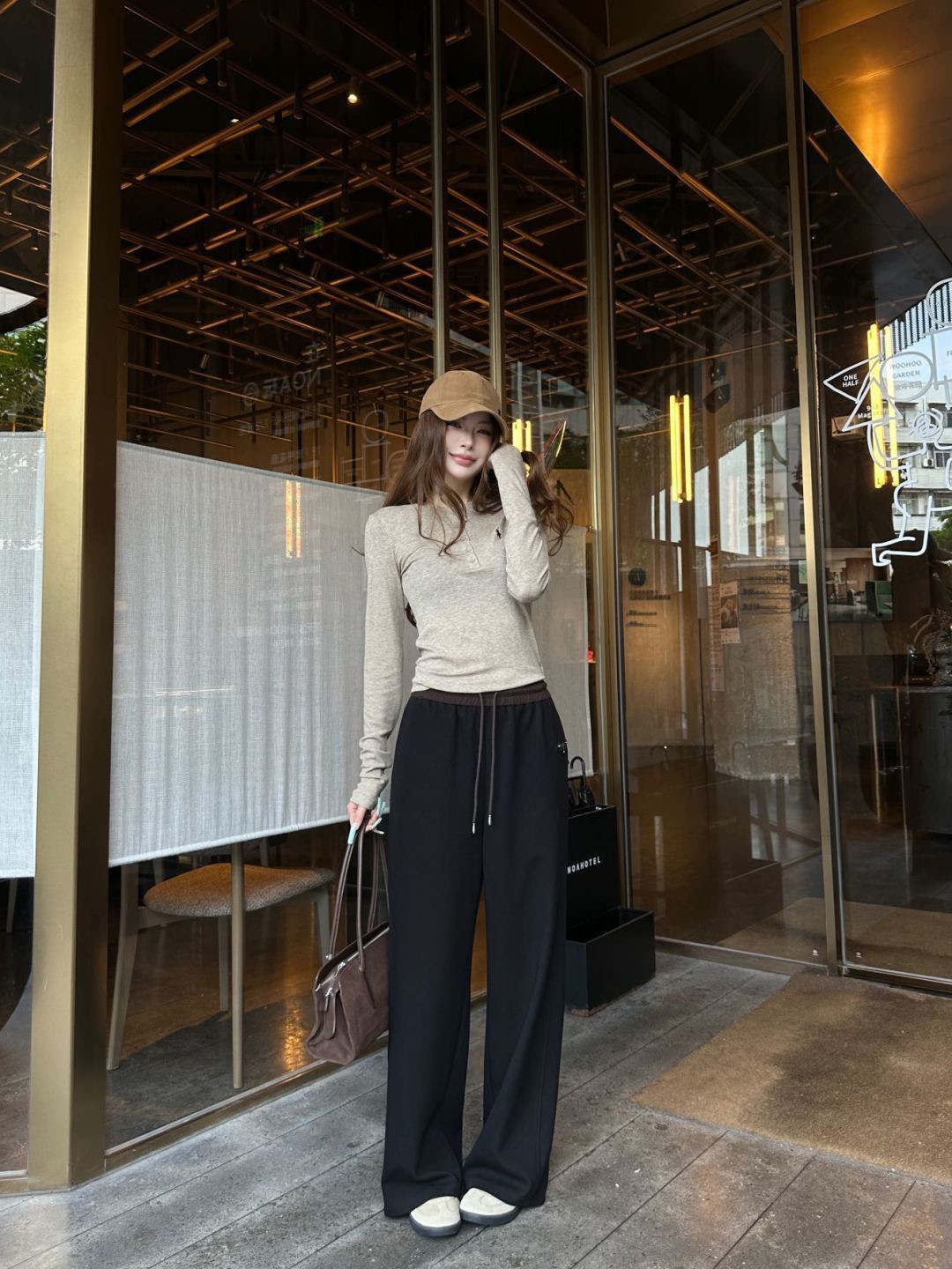 Pra 26fw straight-leg pants