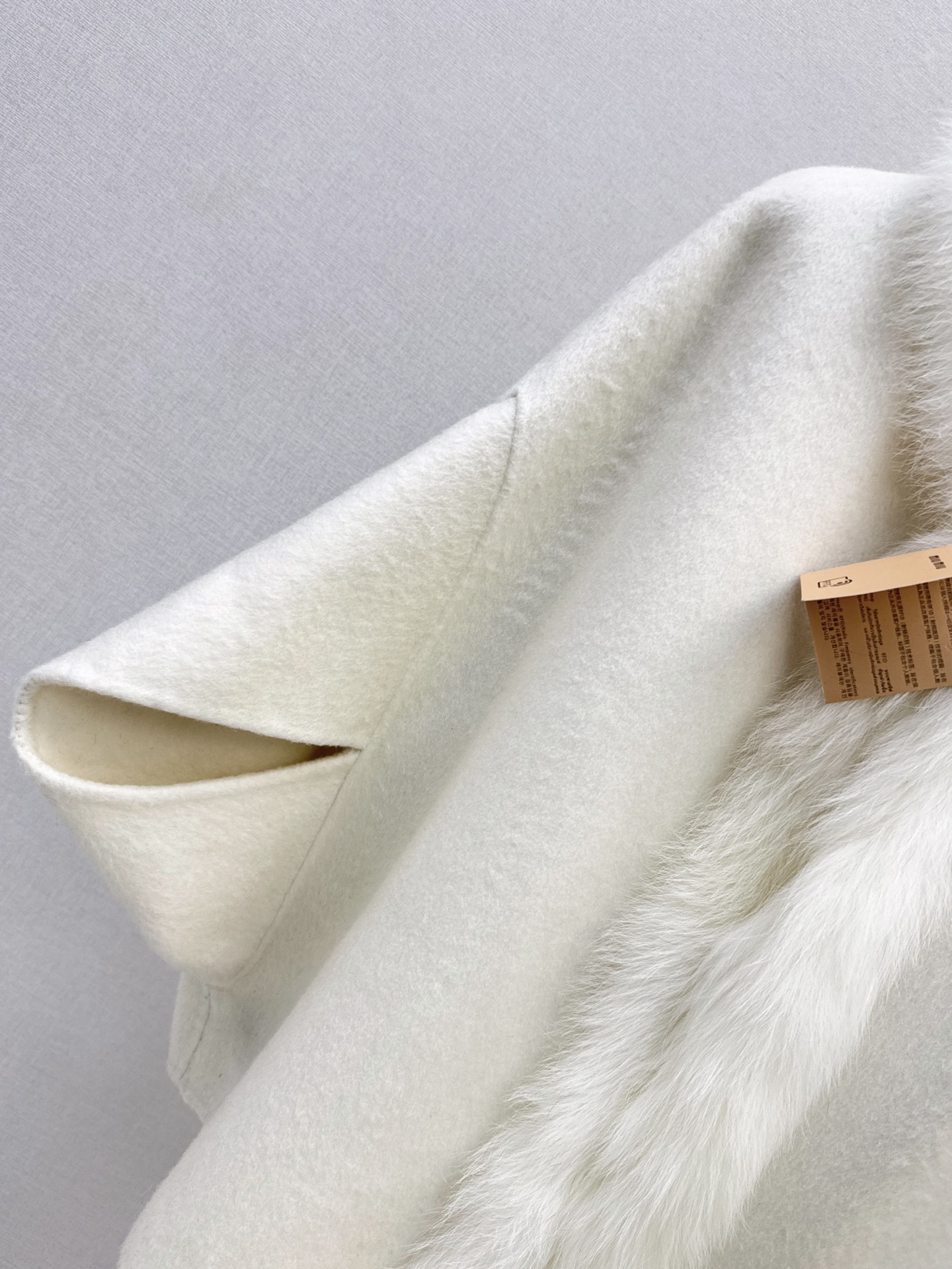 Miu 26fw woolen cape jacket