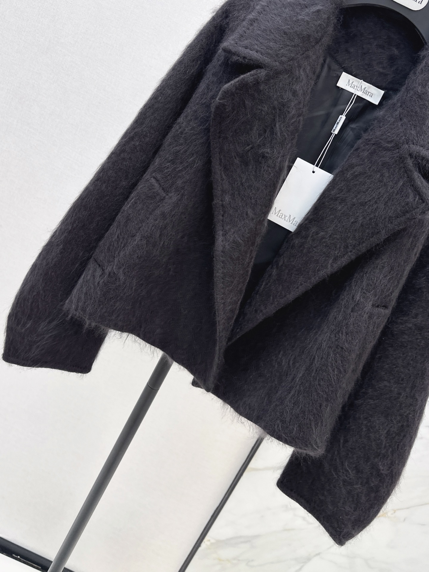 Max 26fw cropped woolen jacket