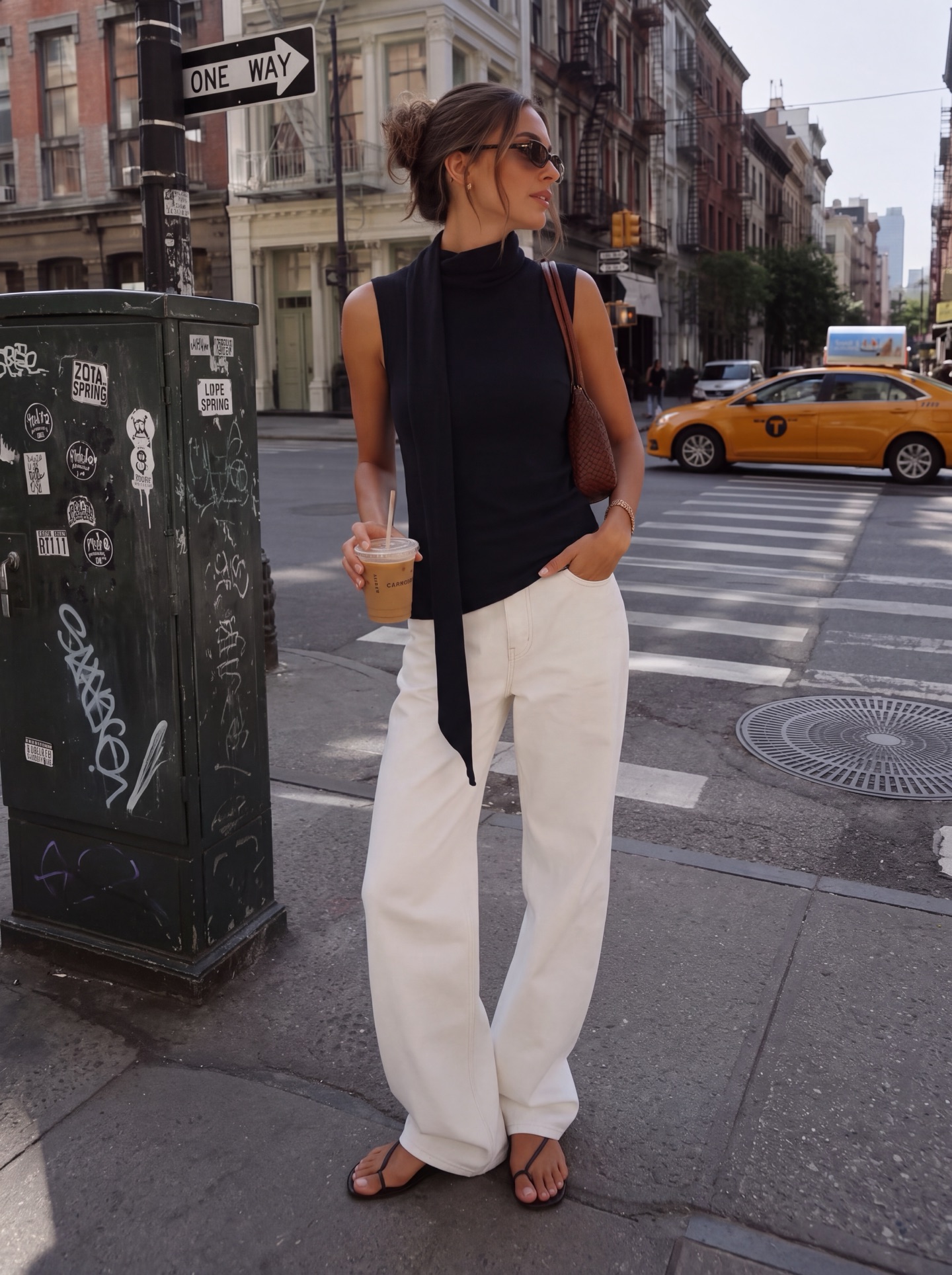 Row 26fw sleeveless knit vest