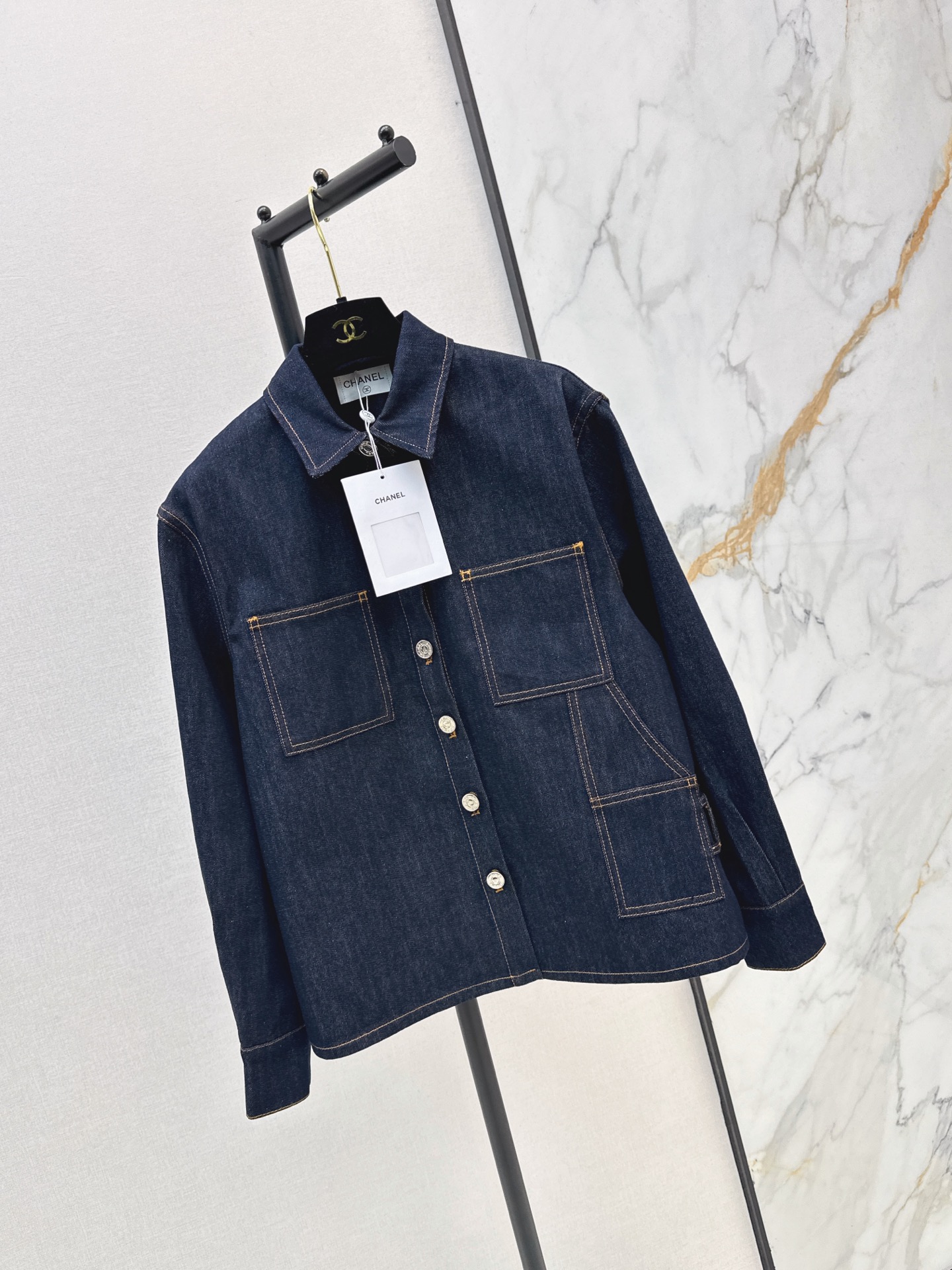 Chan 26fw denim shirt