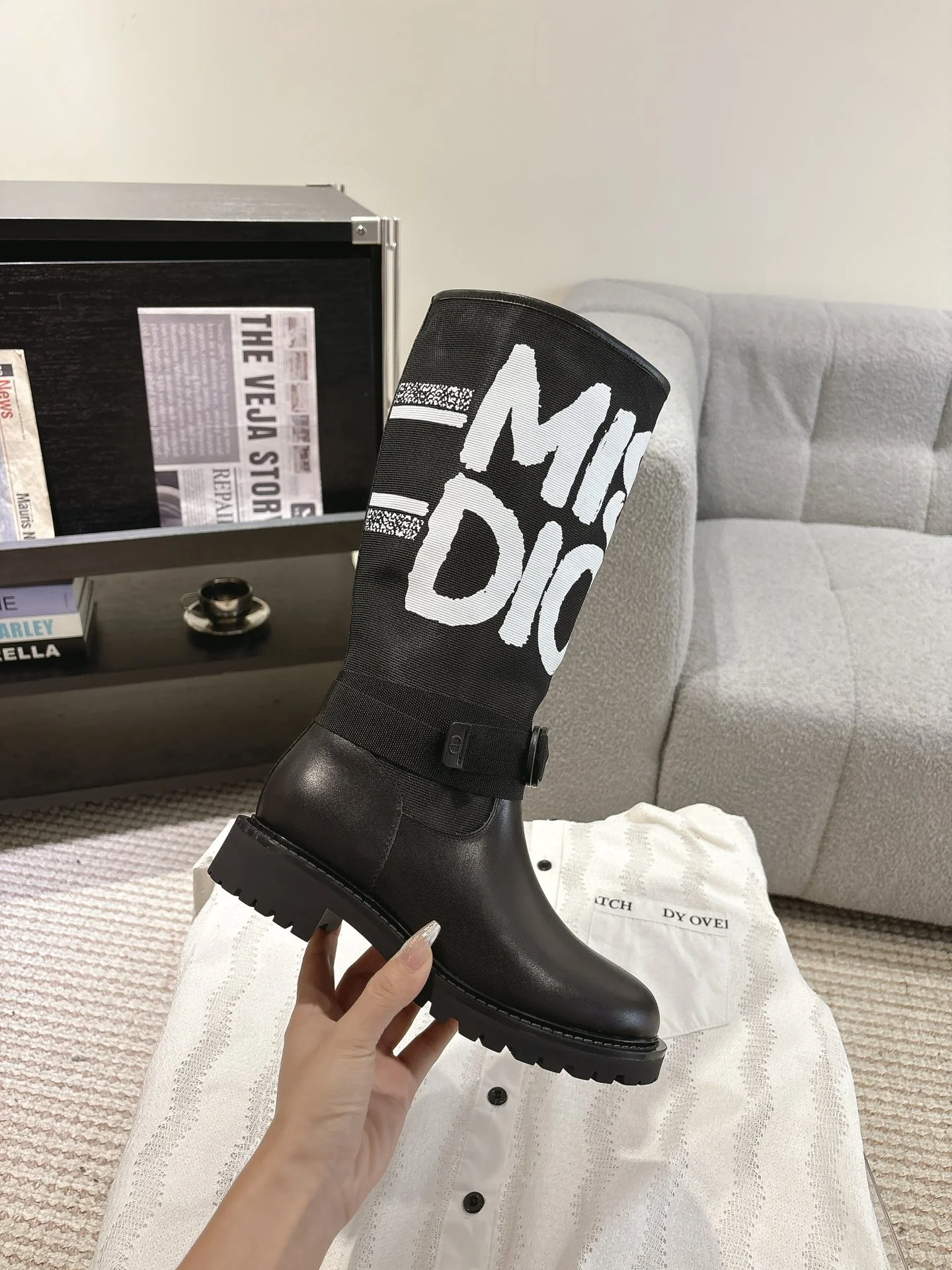 CD 25fw half boots