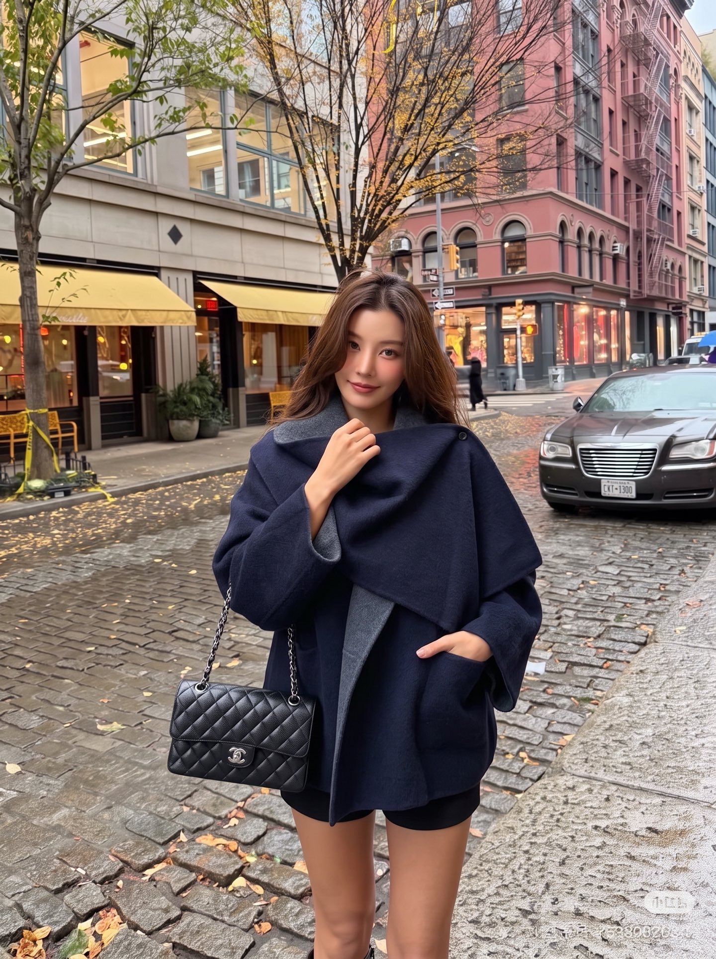 Max 26fw cropped woolen overcoats
