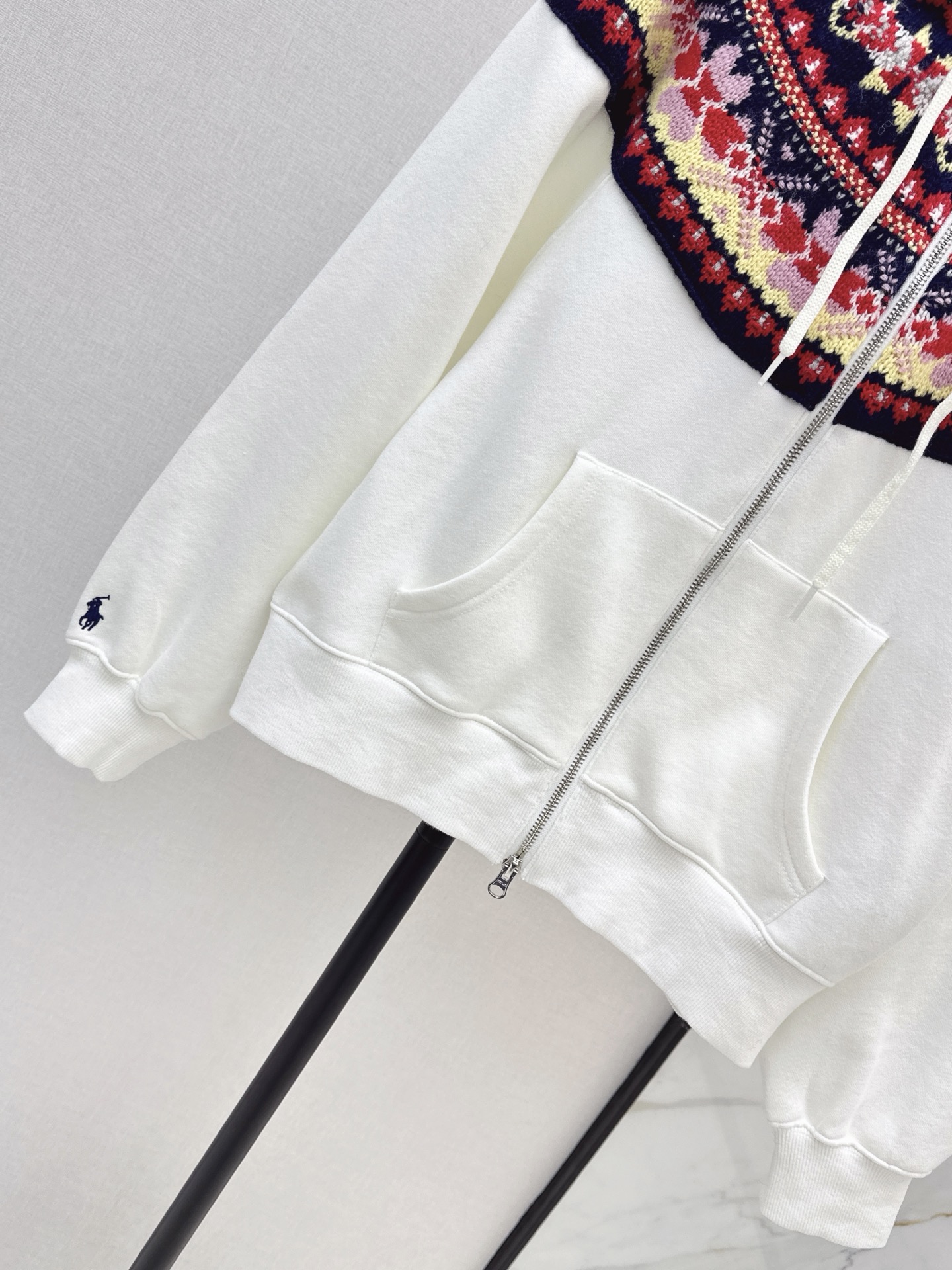 Ralp 26fw hooded jacquard jacket