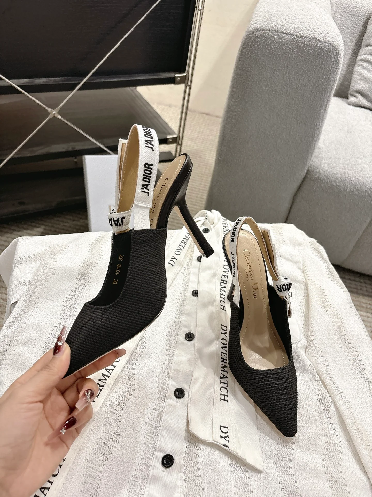 CD 25fw slingback heels