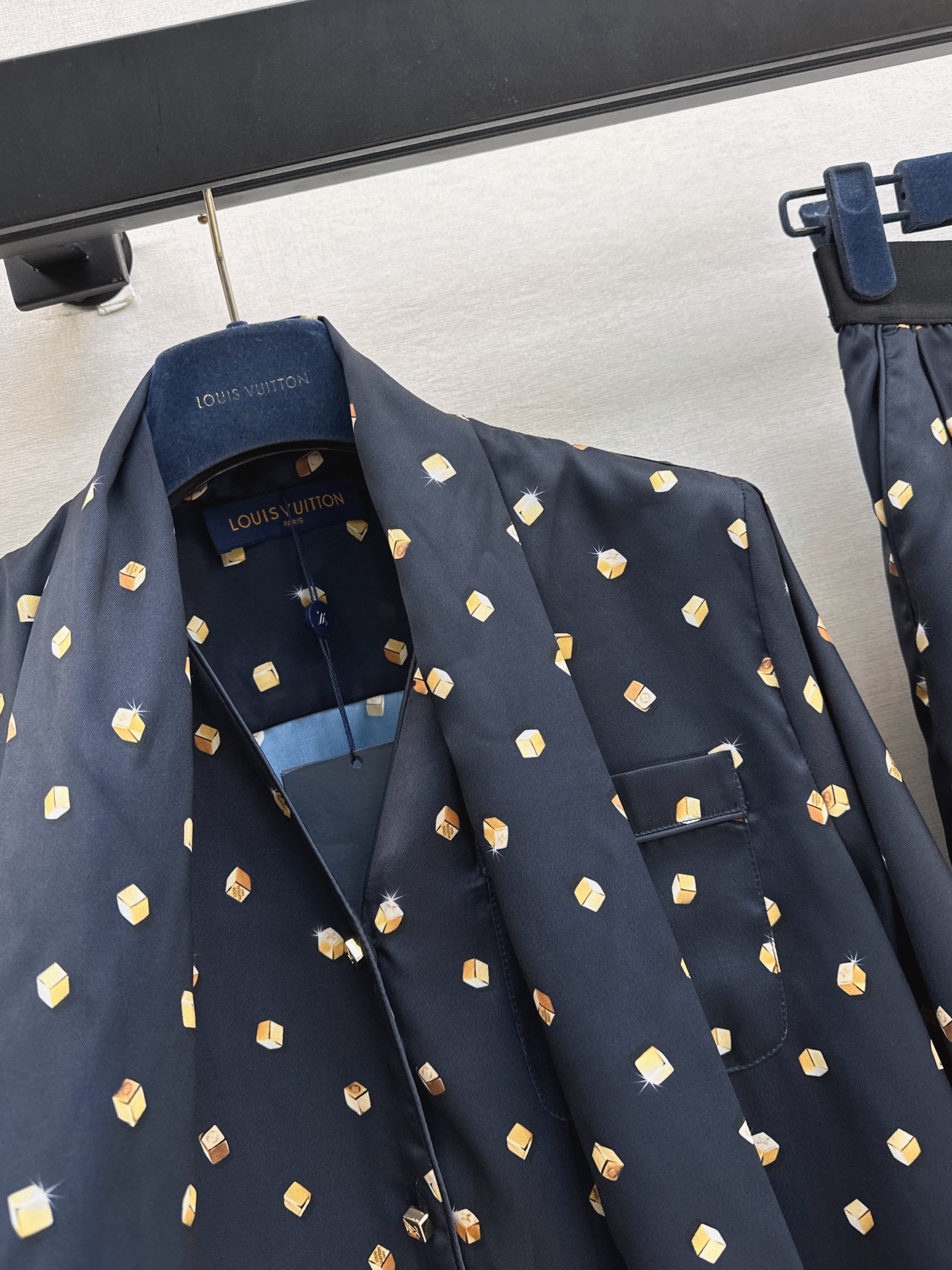 Loui 26ss ribbon shirt pants sets
