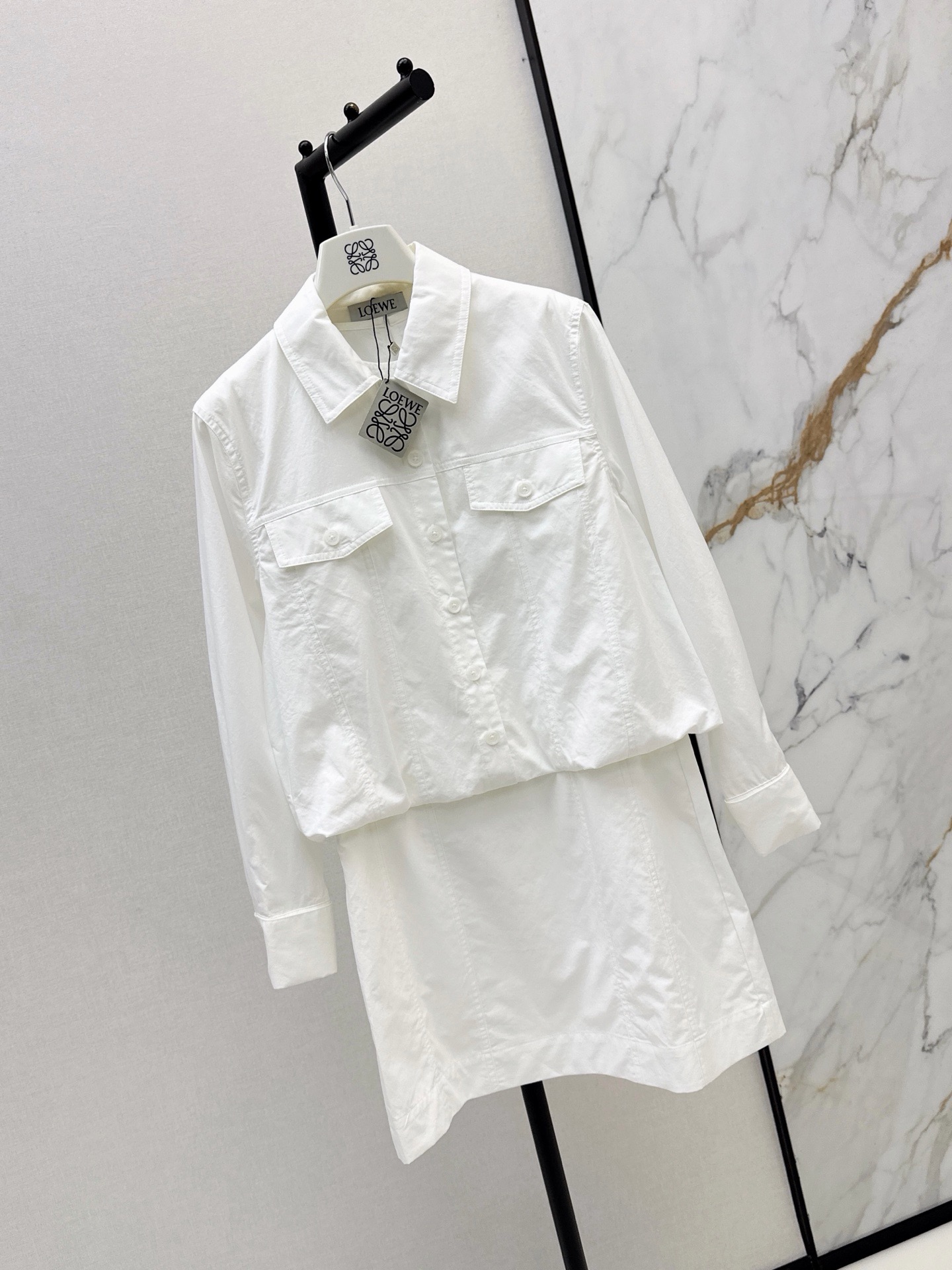 Loe 26fw shirt dress