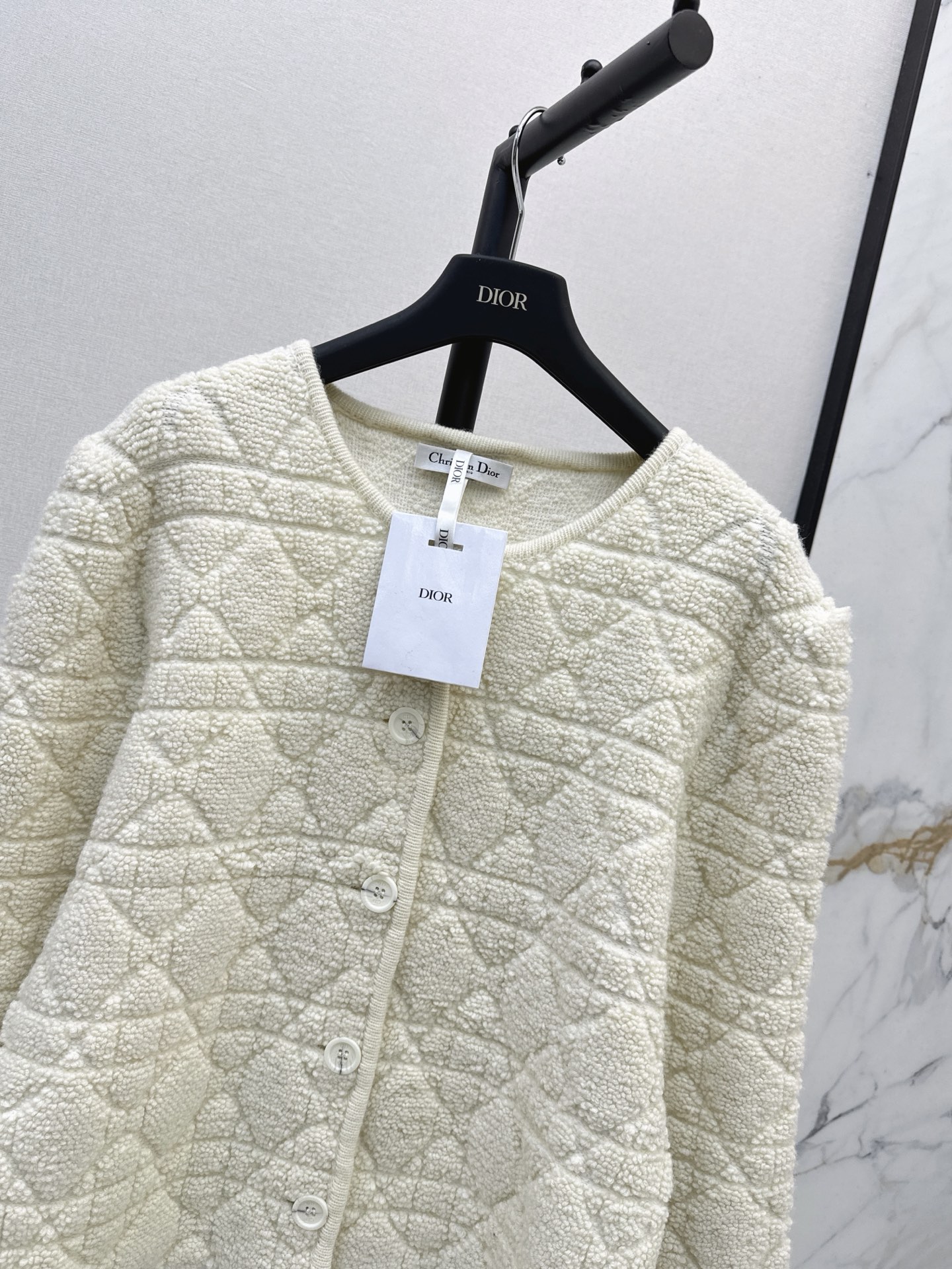 CD 26fw textured jacket