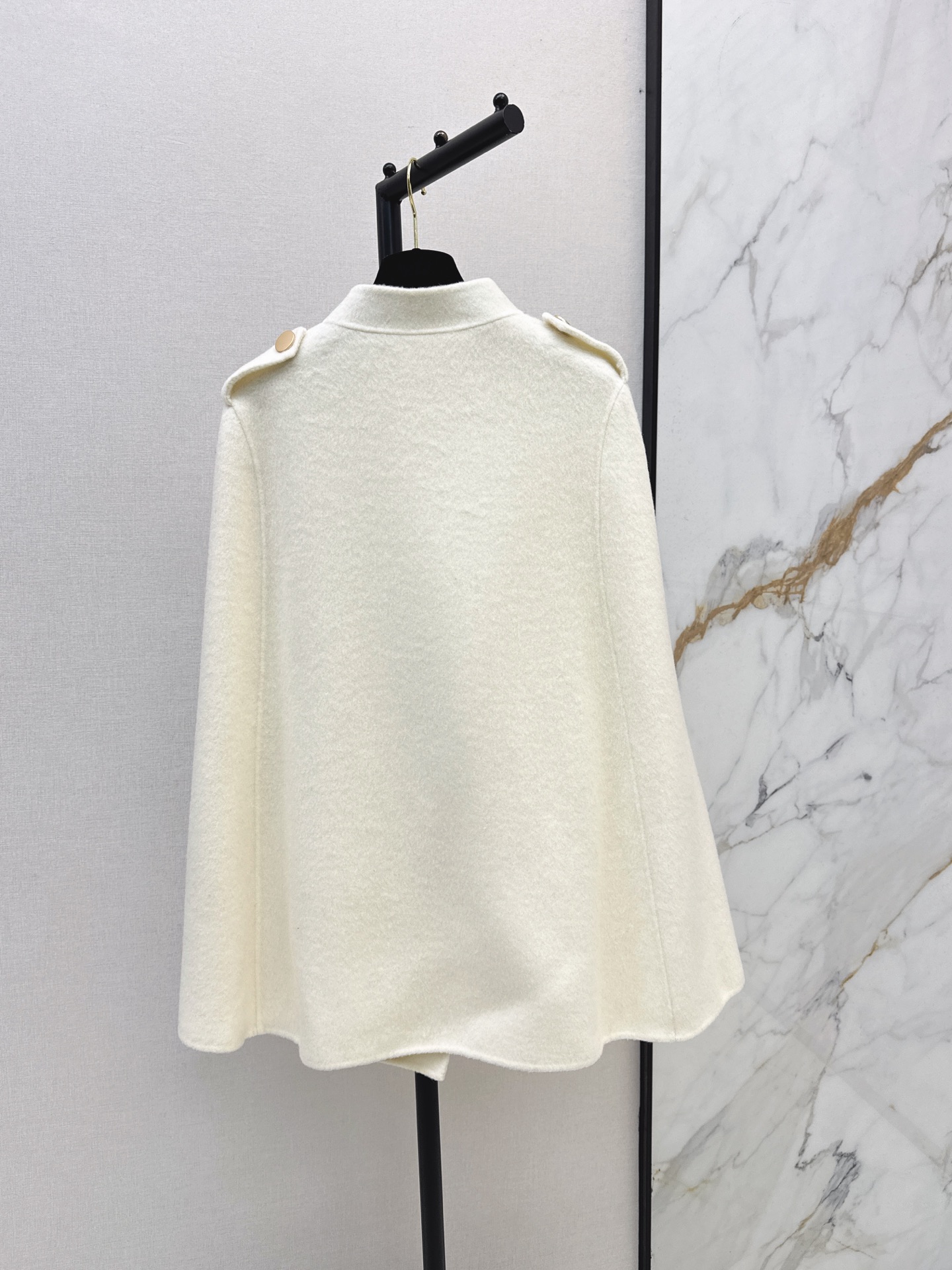 Chan 26fw woolen cape jacket