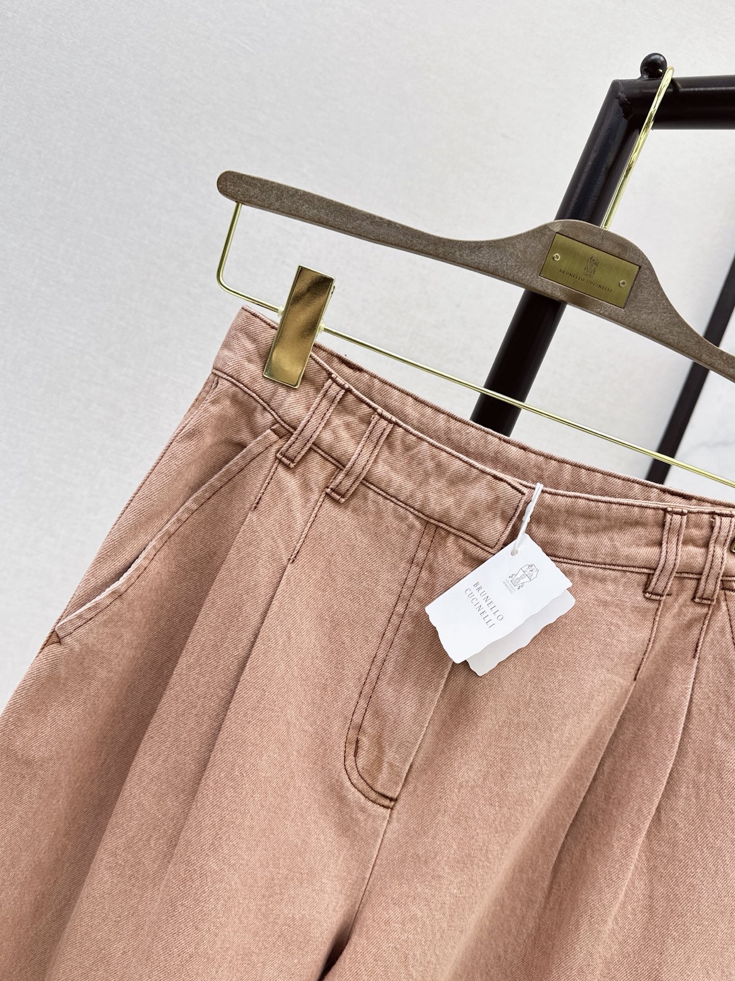 Brun 26fw straight-leg jeans