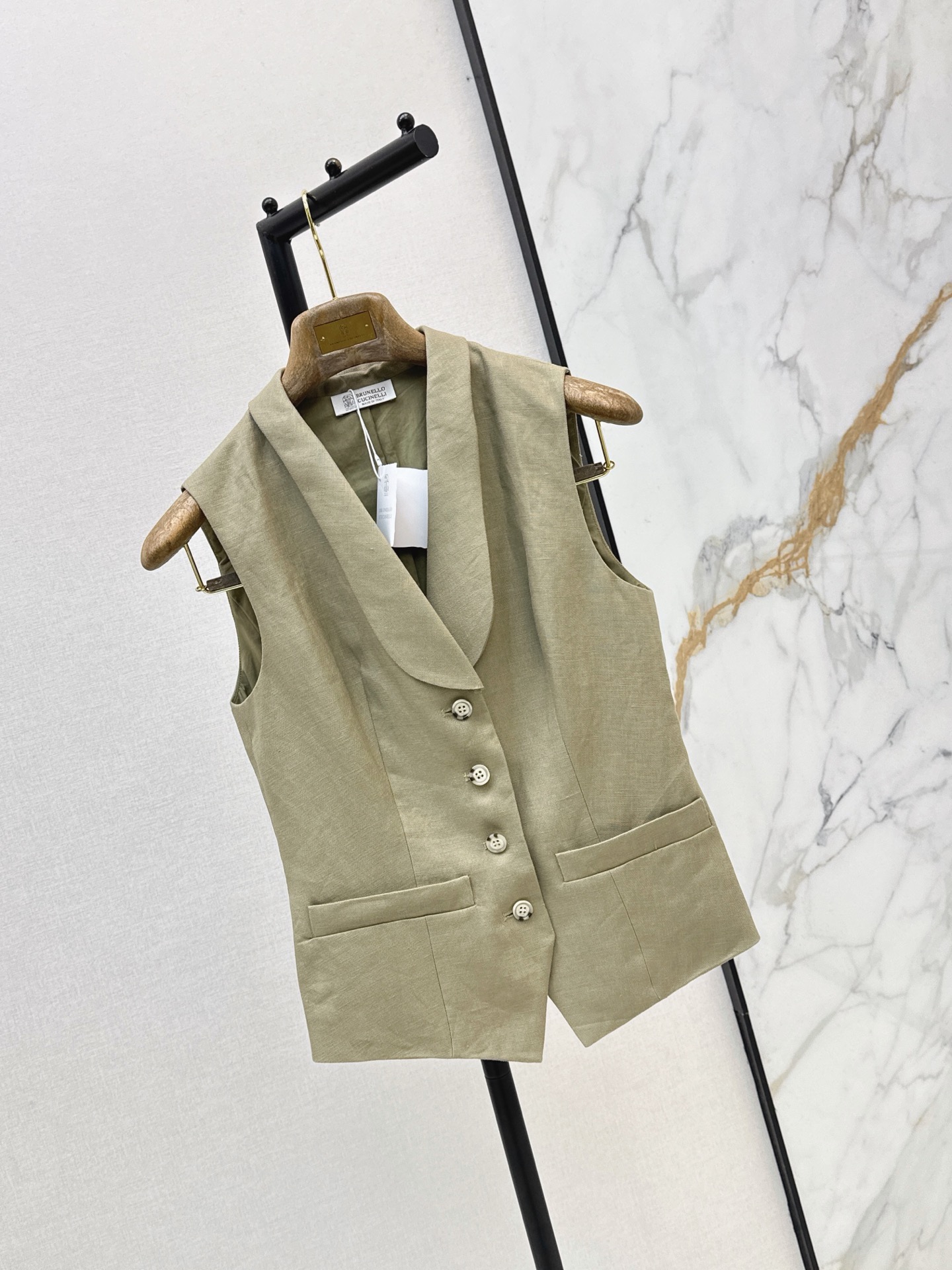 Brun 26ss vest