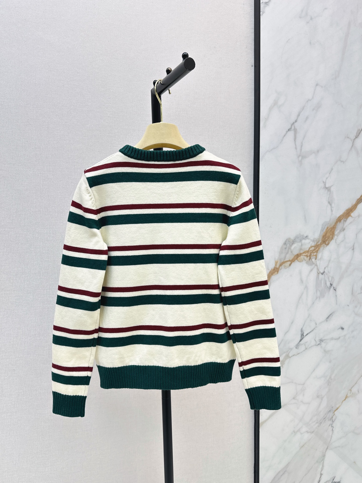Miu 26fw stripe cardigan