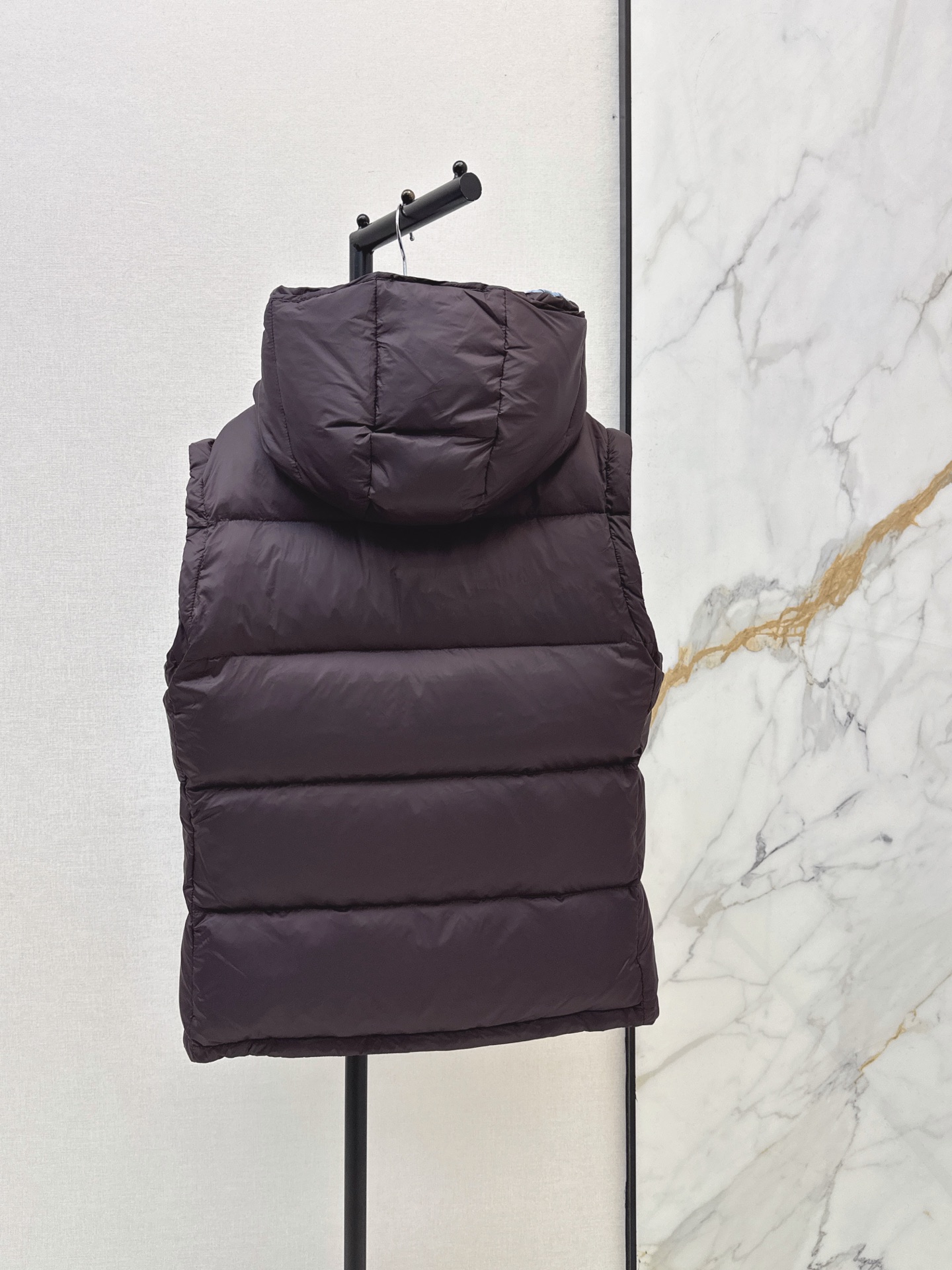 Monc 26fw detachable hooded down jacket