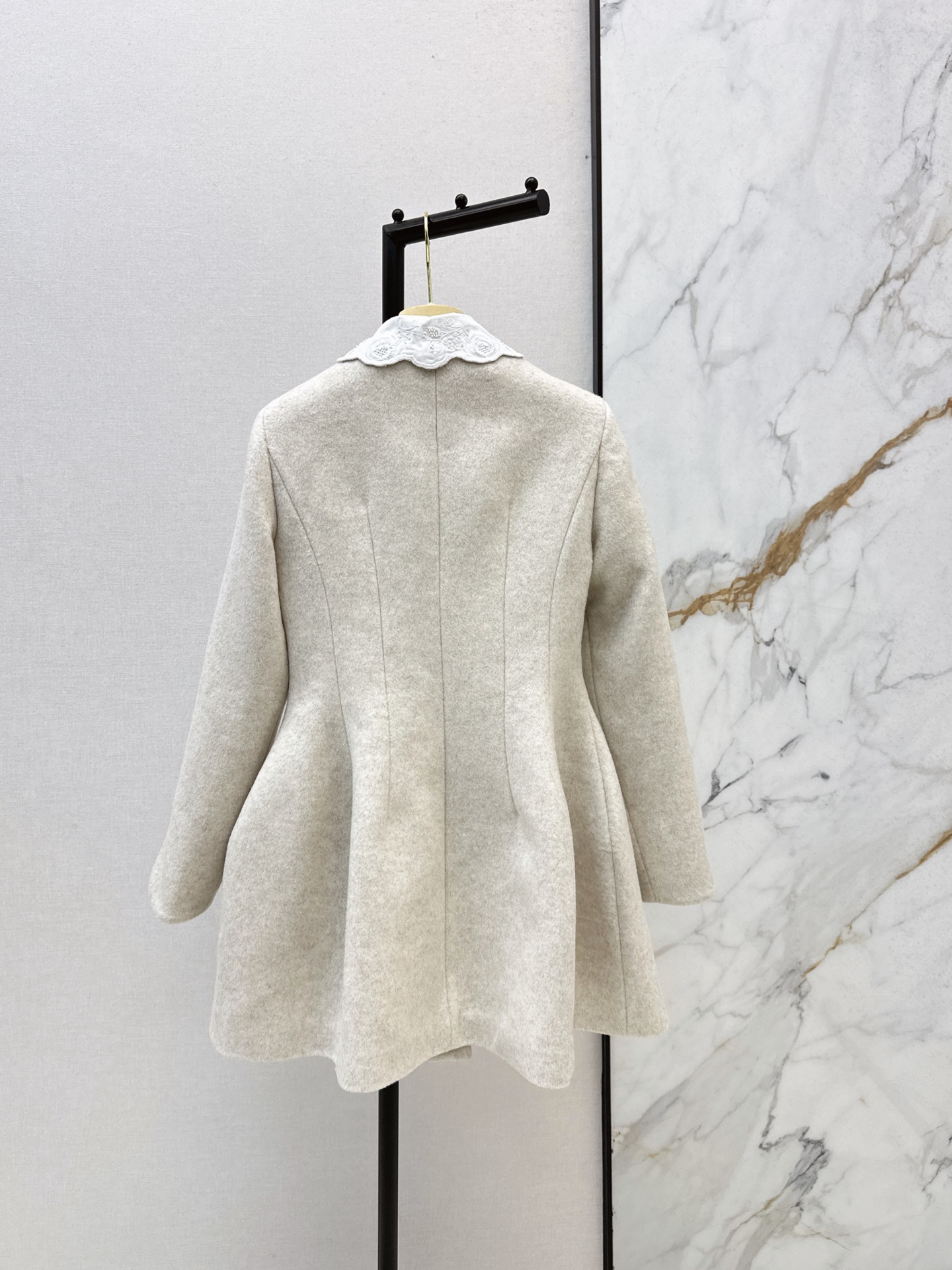 Miu 26fw woolen jacket dress