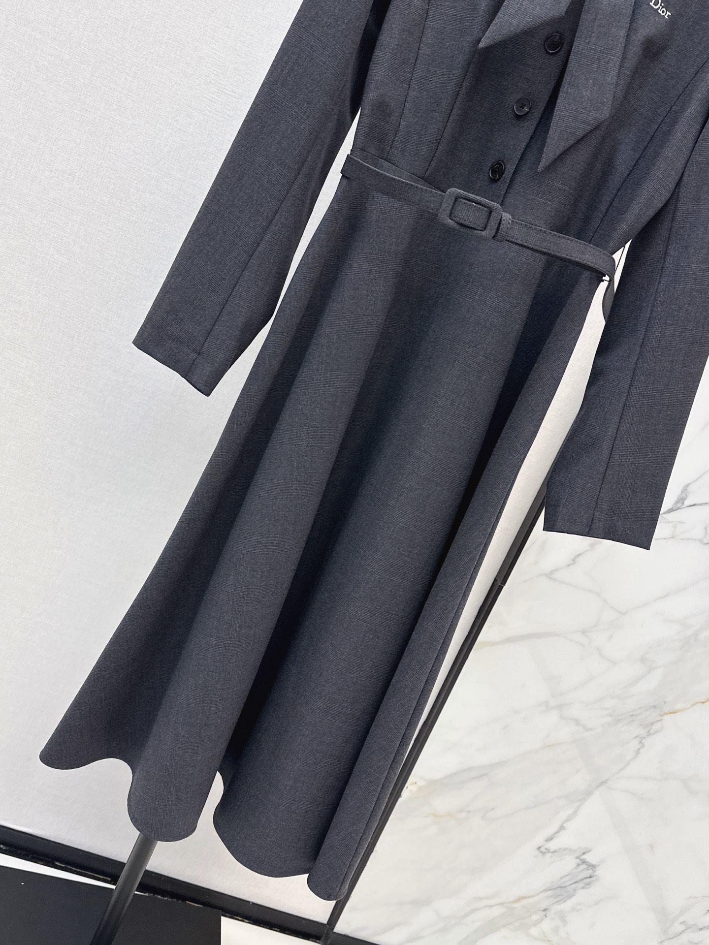 CD 26fw ribbon belted dress