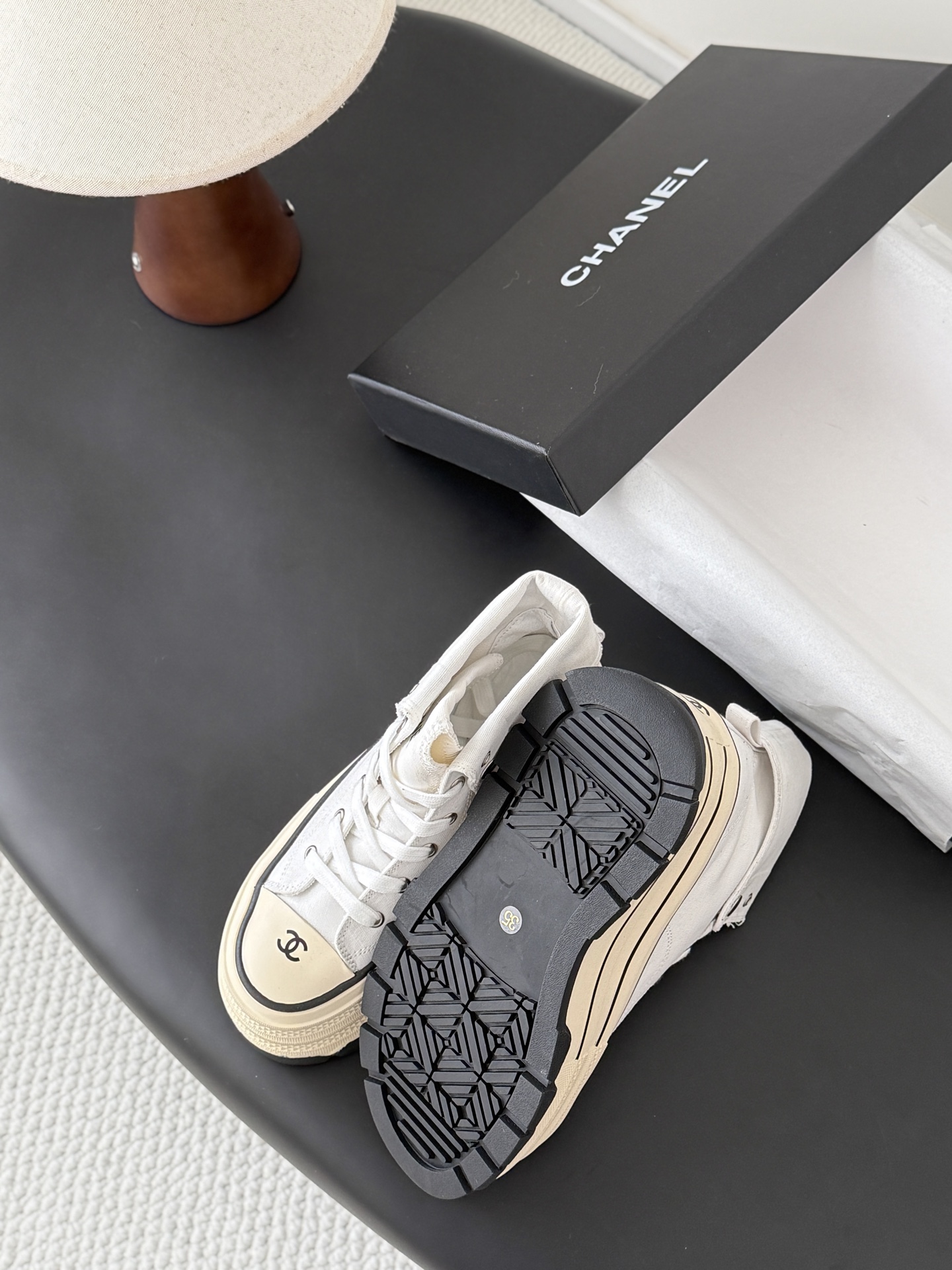 Chan 26ss thick canvas shoes