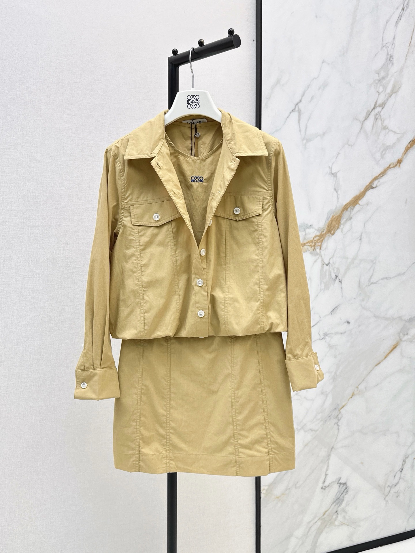 Loe 26fw shirt dress