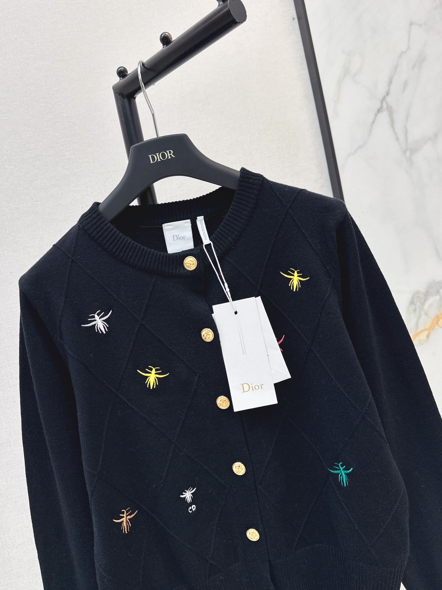 CD 26fw embroidery cardigan