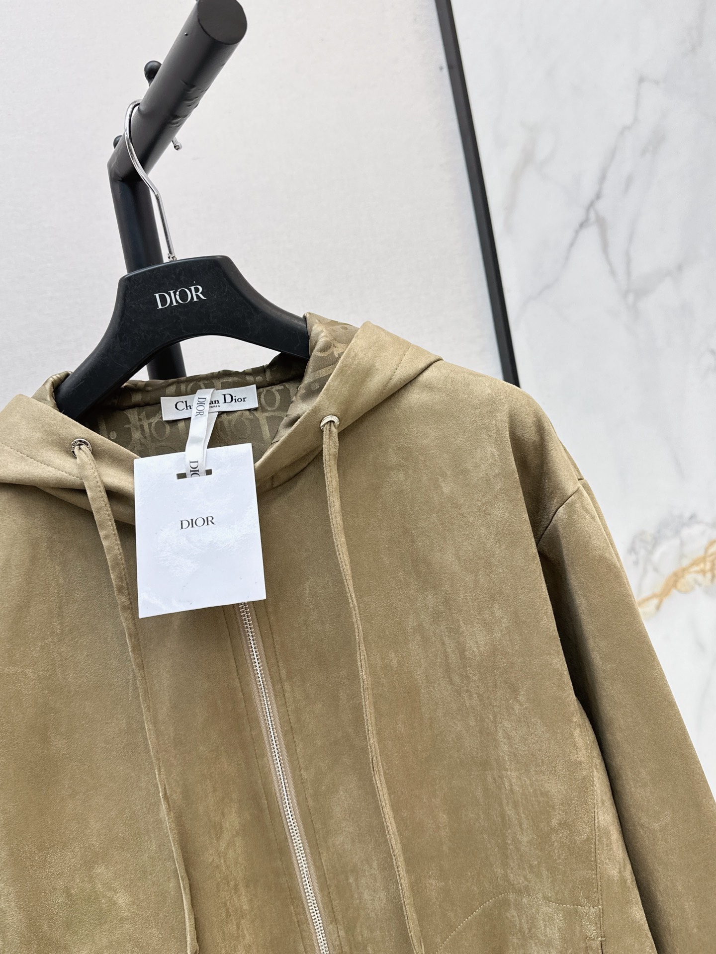 CD 26fw suede fleece jacket