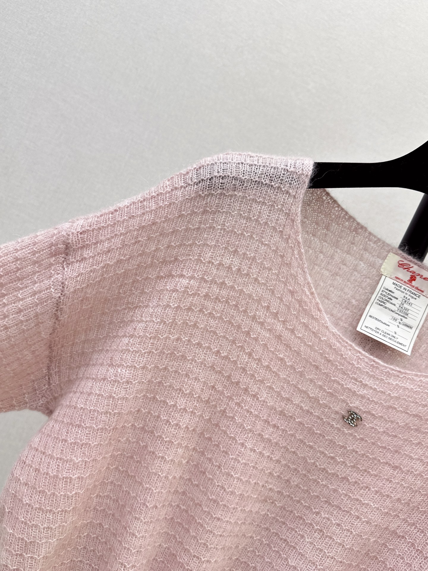 Chan 26fw drawstring knitwear