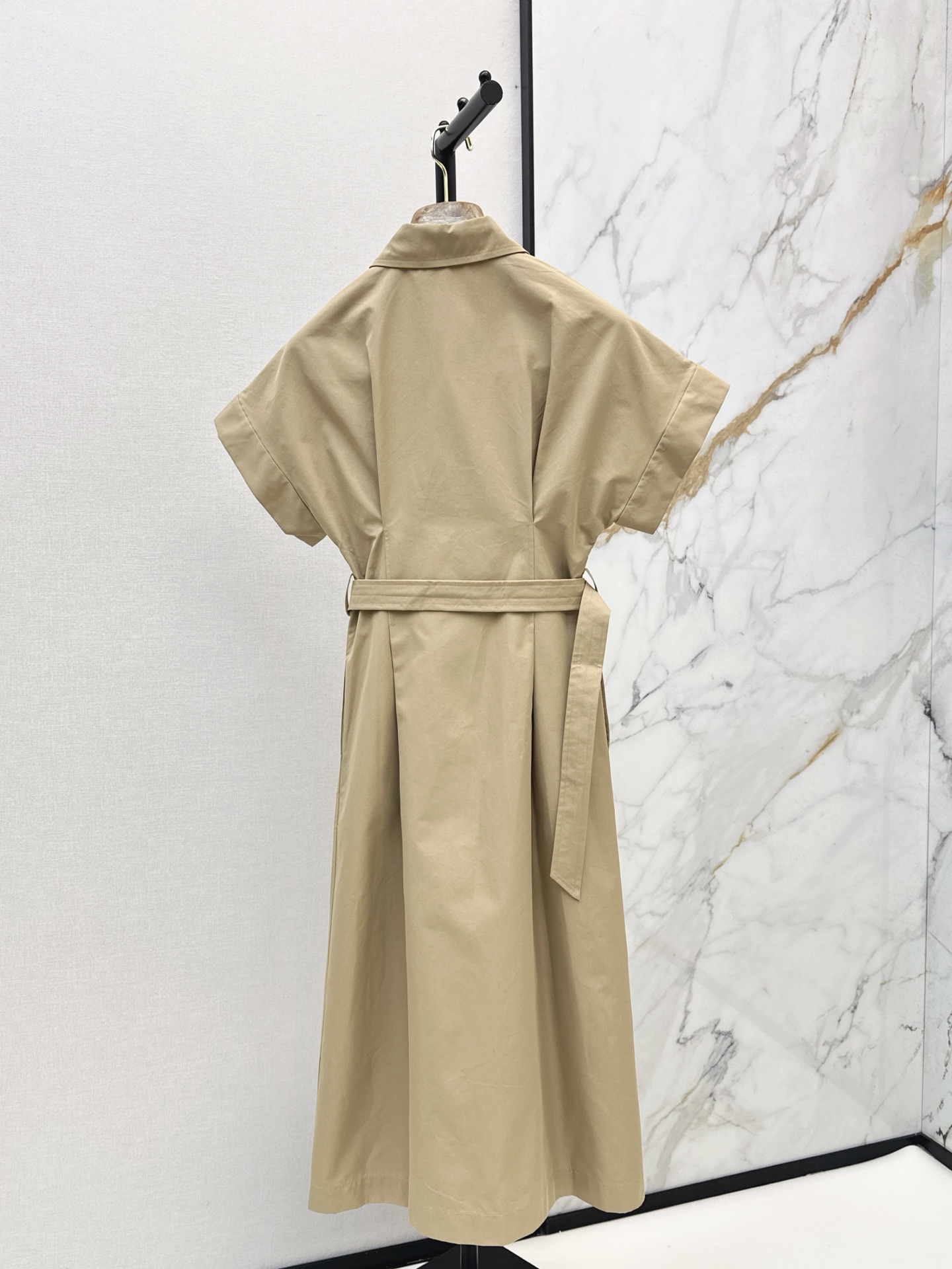 Brun 26ss belted shirt dress